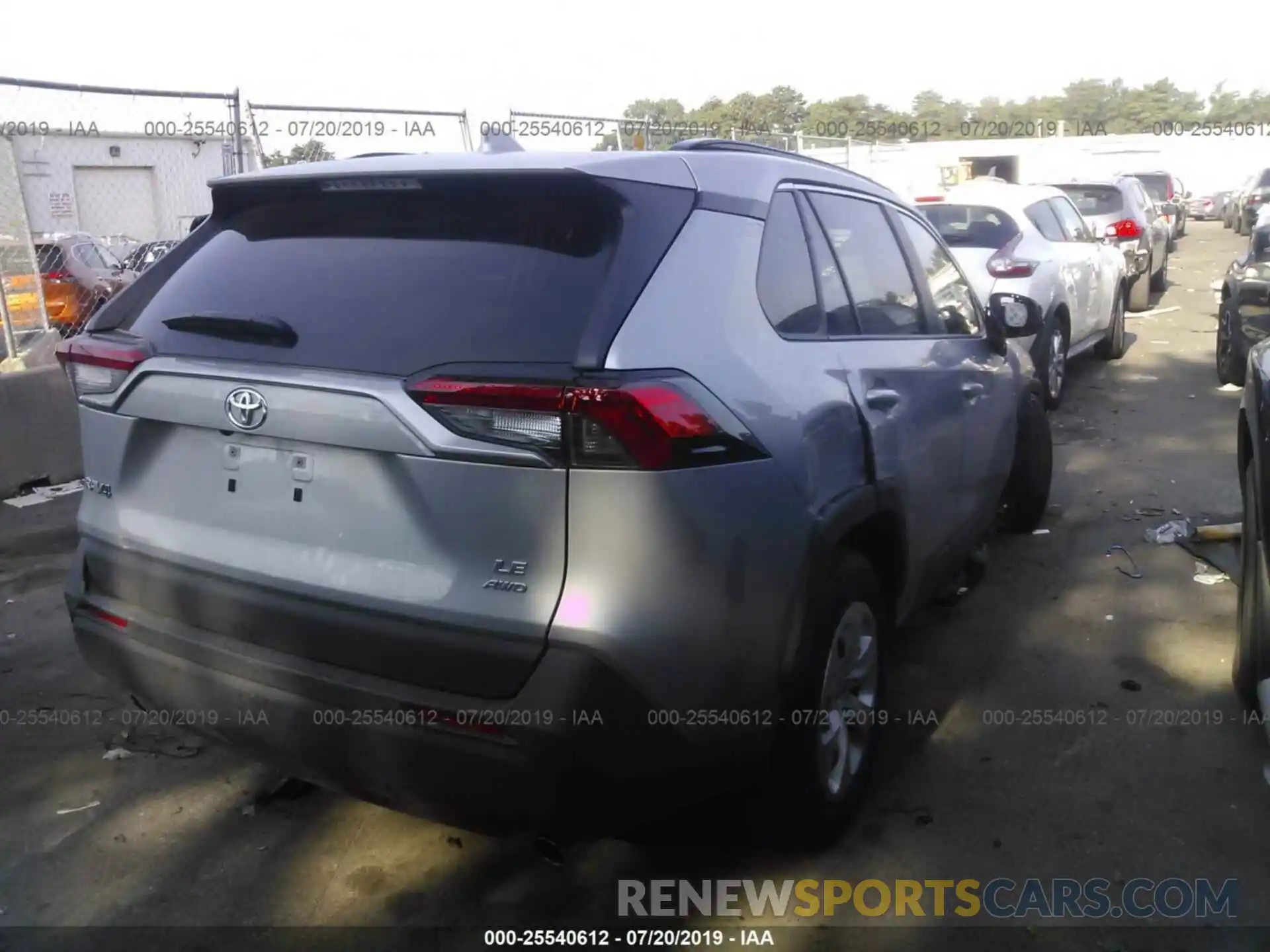 4 Photograph of a damaged car JTMG1RFV4KD502251 TOYOTA RAV4 2019