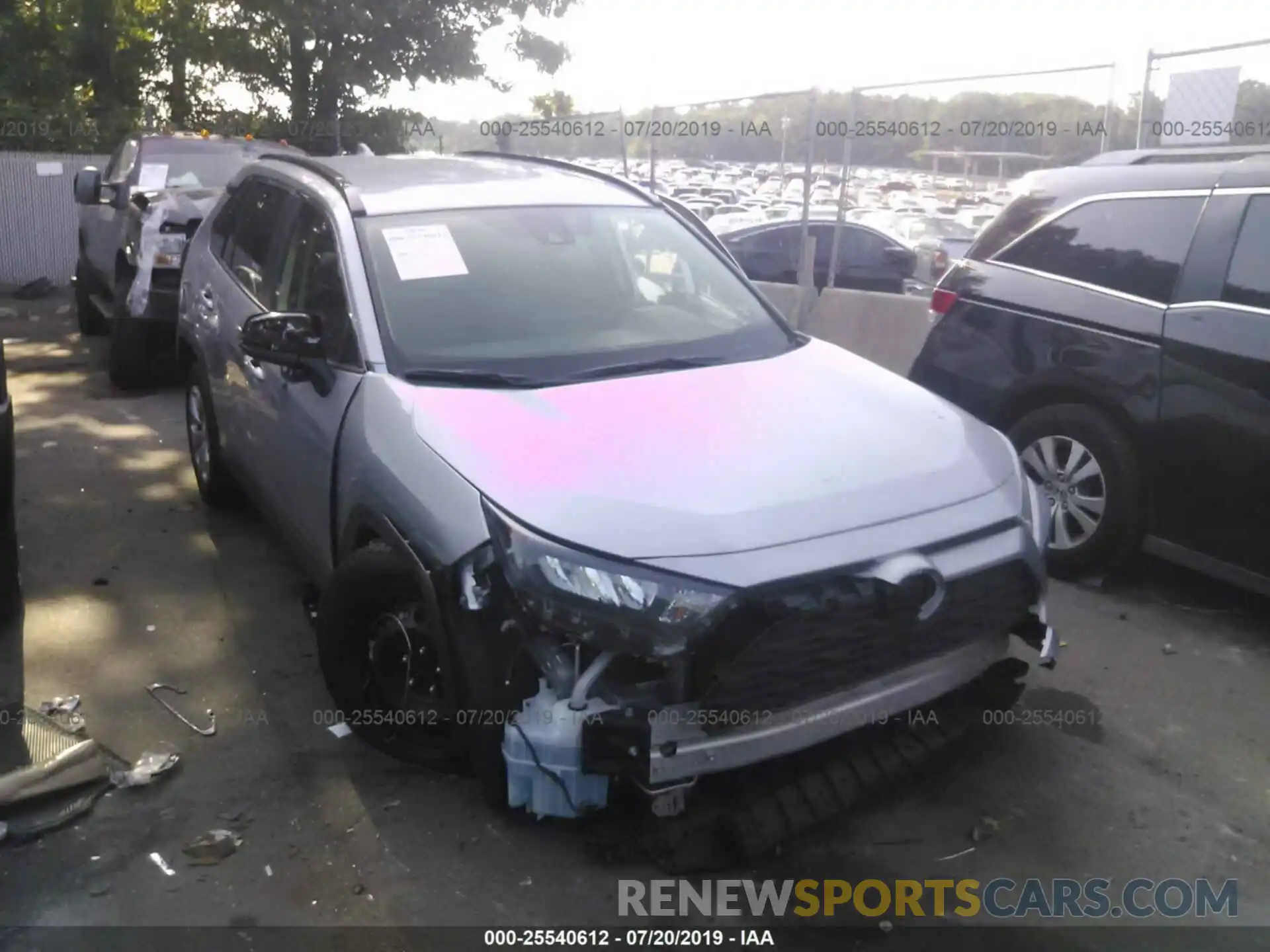 6 Photograph of a damaged car JTMG1RFV4KD502251 TOYOTA RAV4 2019