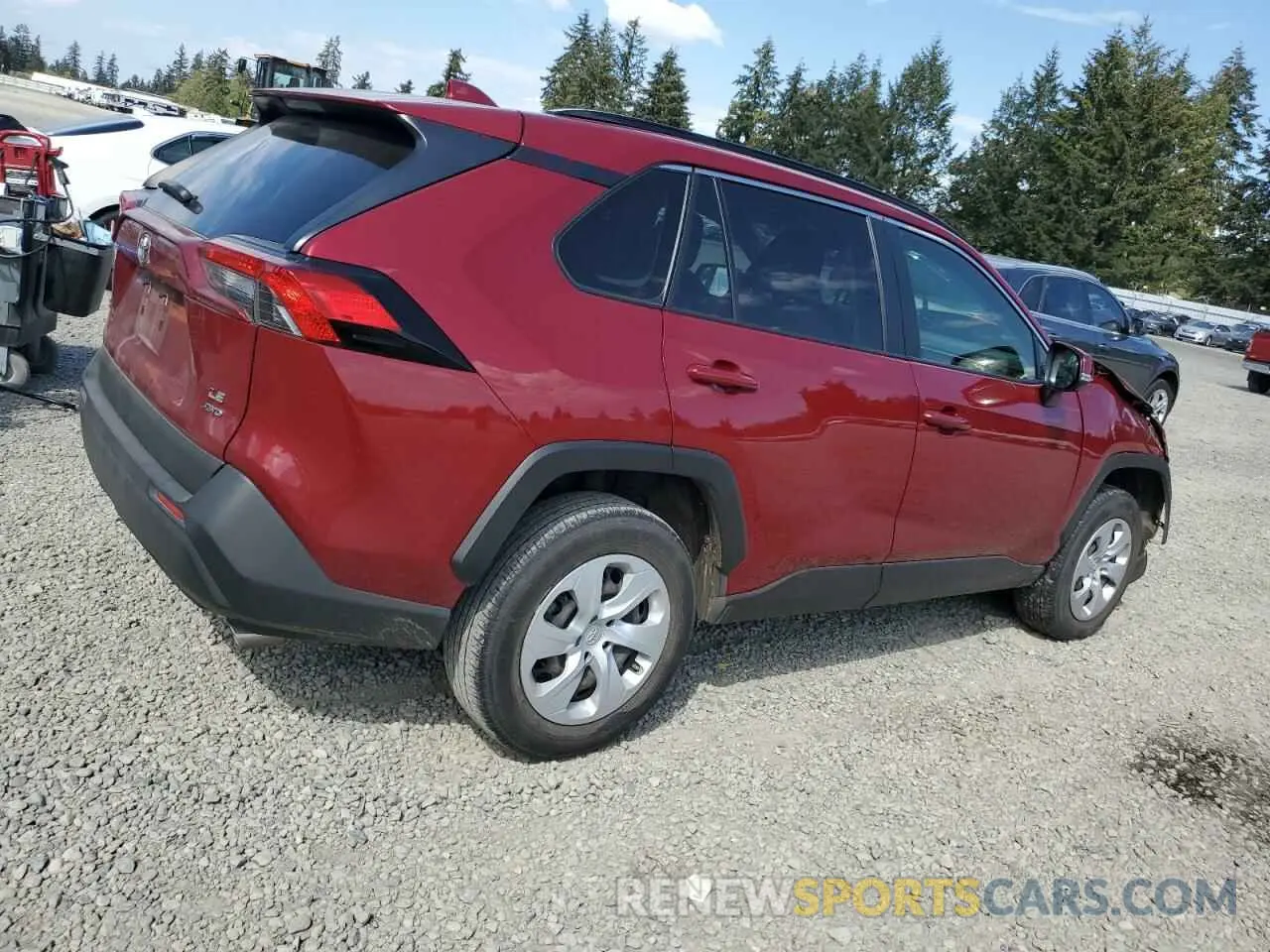 3 Photograph of a damaged car JTMG1RFV4KJ016086 TOYOTA RAV4 2019