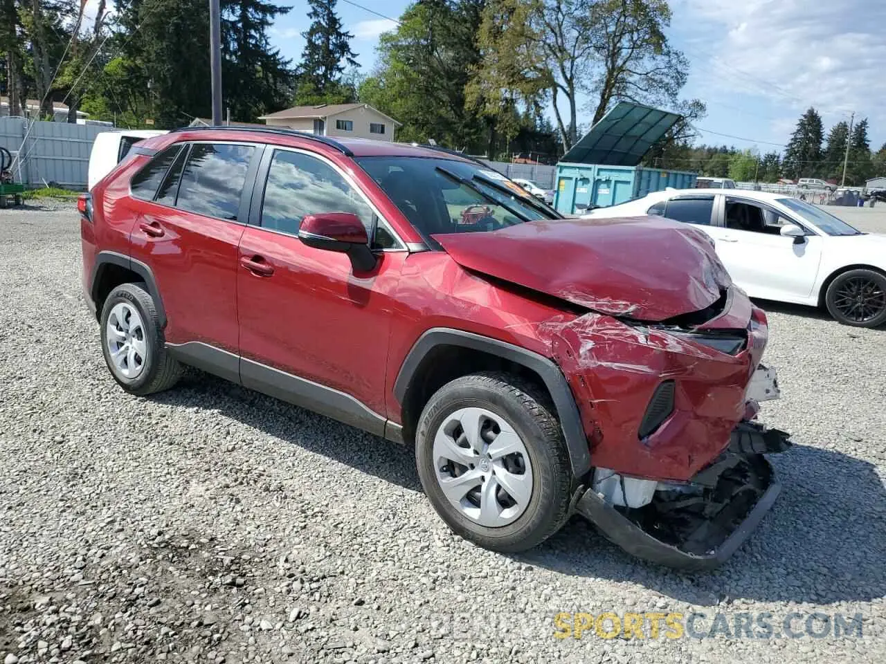 4 Photograph of a damaged car JTMG1RFV4KJ016086 TOYOTA RAV4 2019