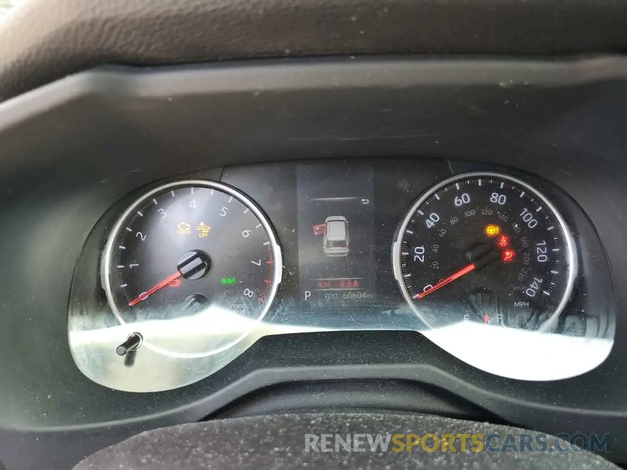 9 Photograph of a damaged car JTMG1RFV4KJ016086 TOYOTA RAV4 2019