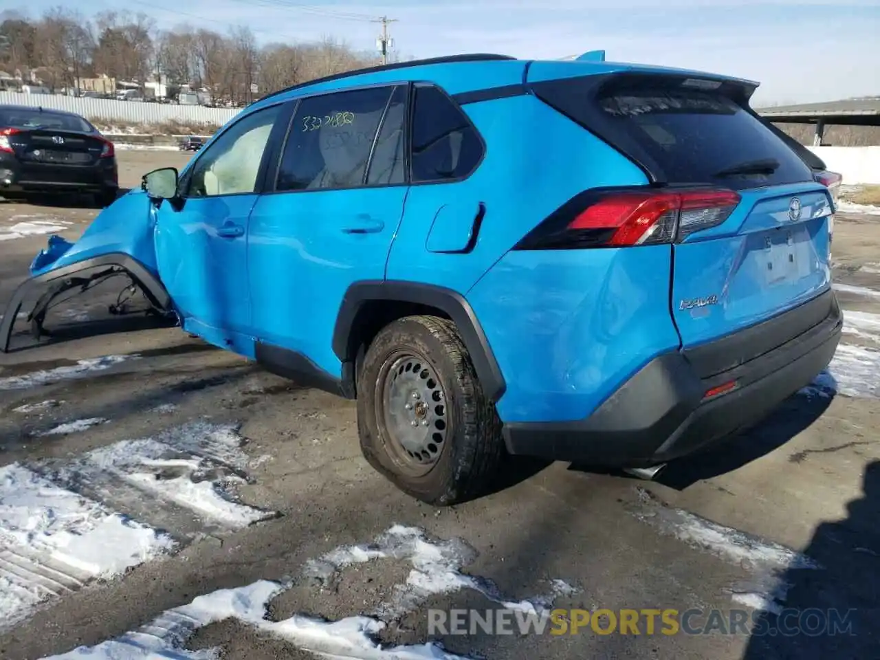 3 Photograph of a damaged car JTMG1RFV5KD003975 TOYOTA RAV4 2019