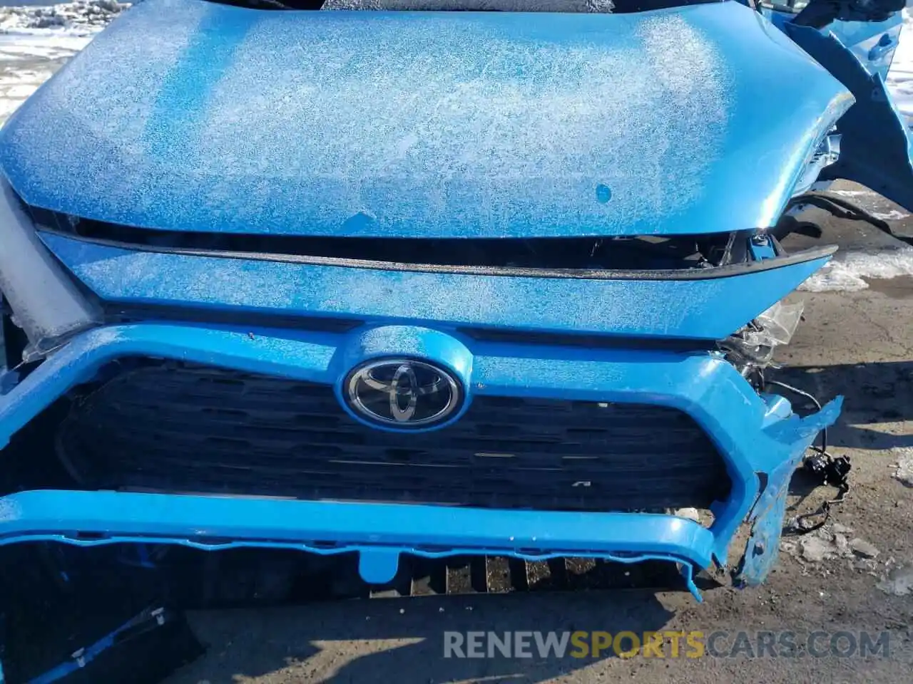 7 Photograph of a damaged car JTMG1RFV5KD003975 TOYOTA RAV4 2019