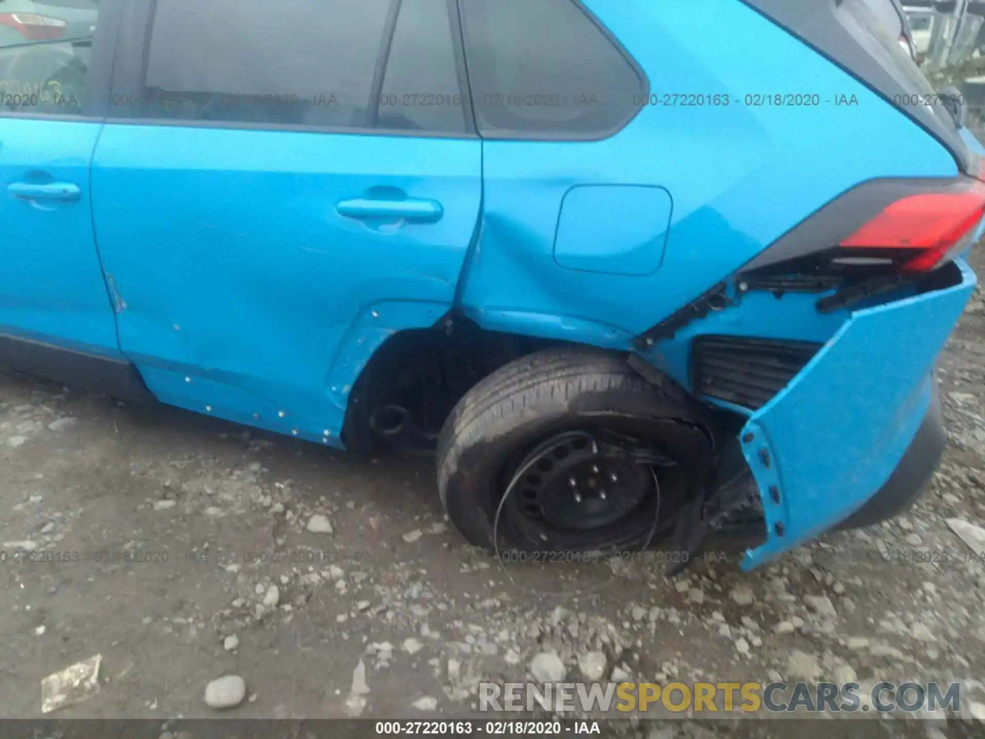 6 Photograph of a damaged car JTMG1RFV5KD007167 TOYOTA RAV4 2019