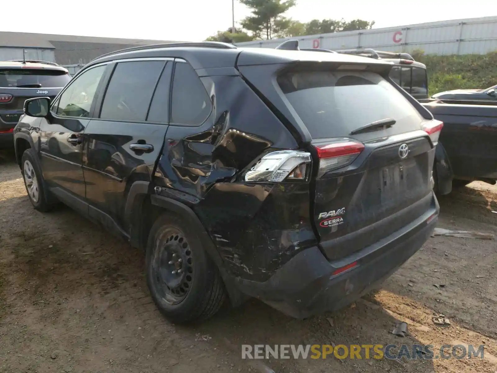 3 Photograph of a damaged car JTMG1RFV5KD007668 TOYOTA RAV4 2019