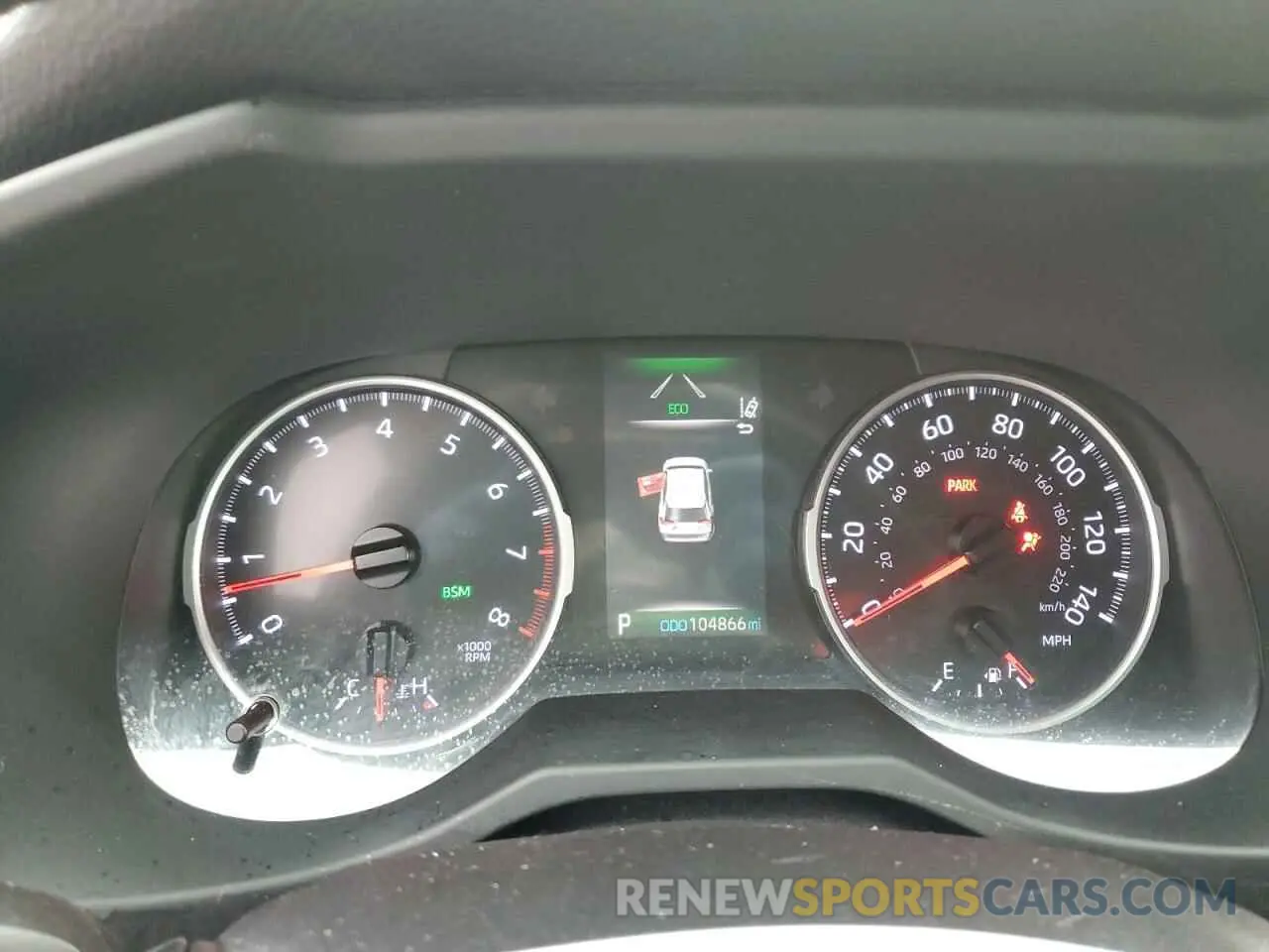 9 Photograph of a damaged car JTMG1RFV5KD015060 TOYOTA RAV4 2019