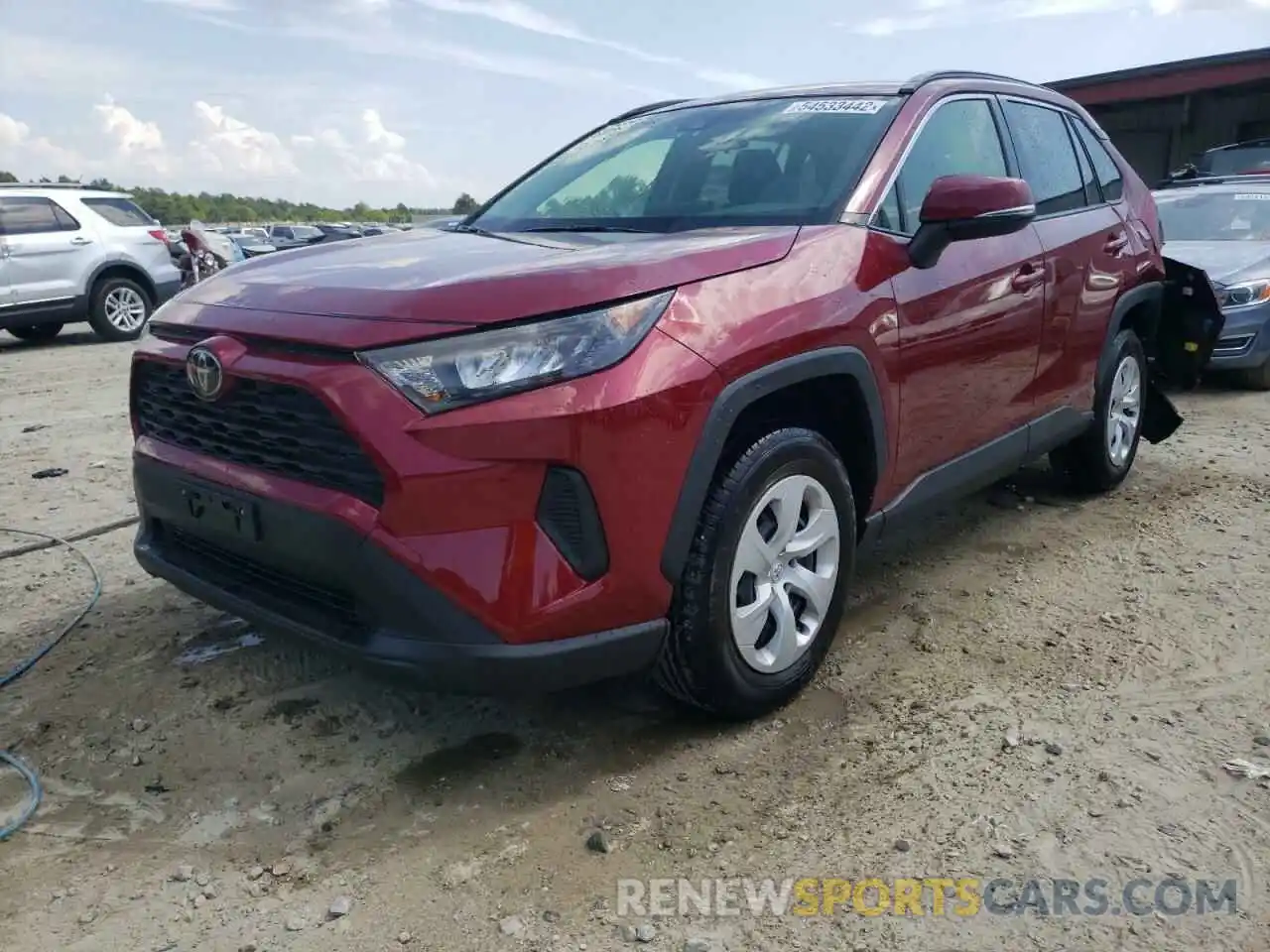 2 Photograph of a damaged car JTMG1RFV5KD033686 TOYOTA RAV4 2019