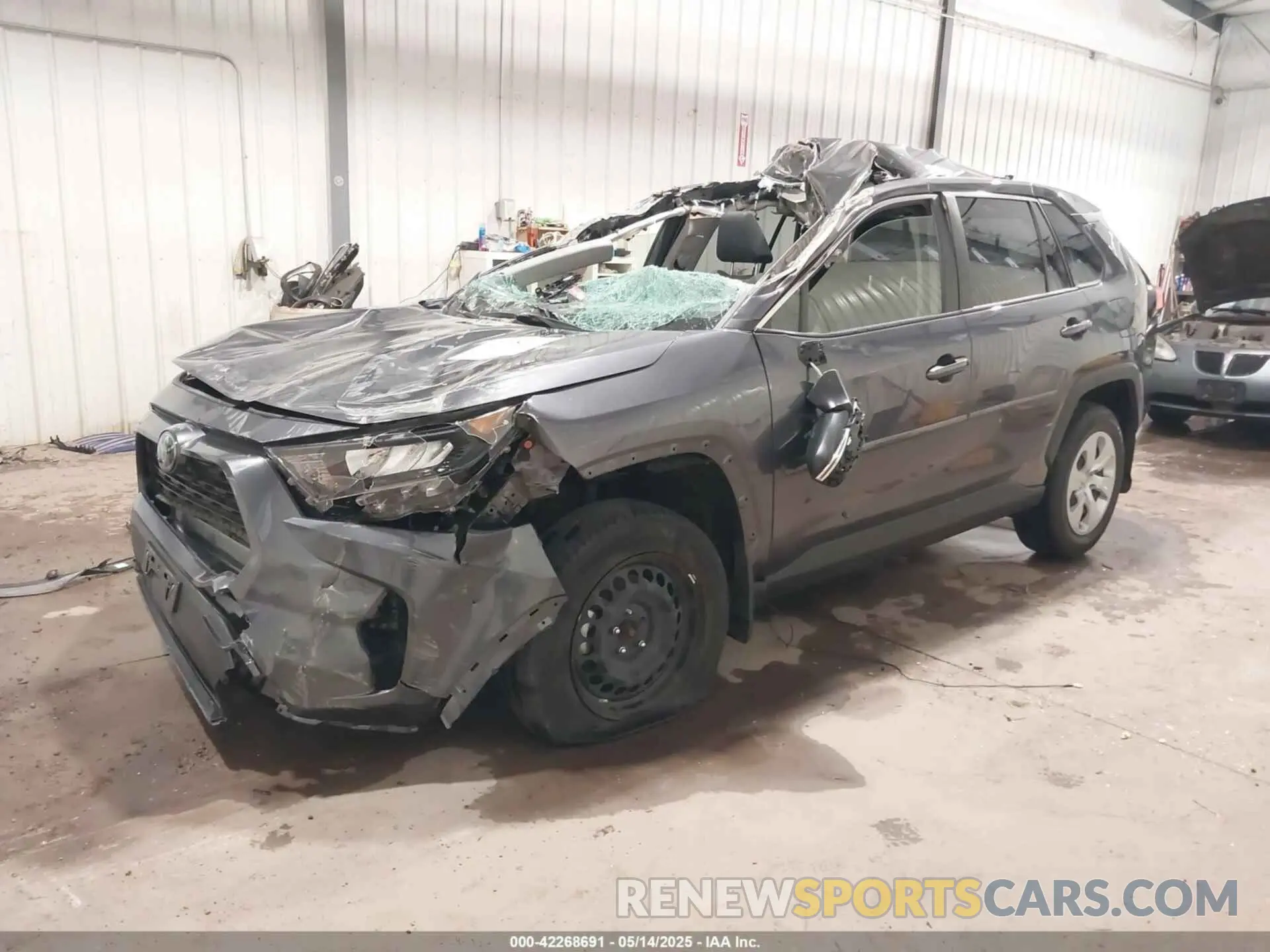2 Photograph of a damaged car JTMG1RFV5KD502307 TOYOTA RAV4 2019