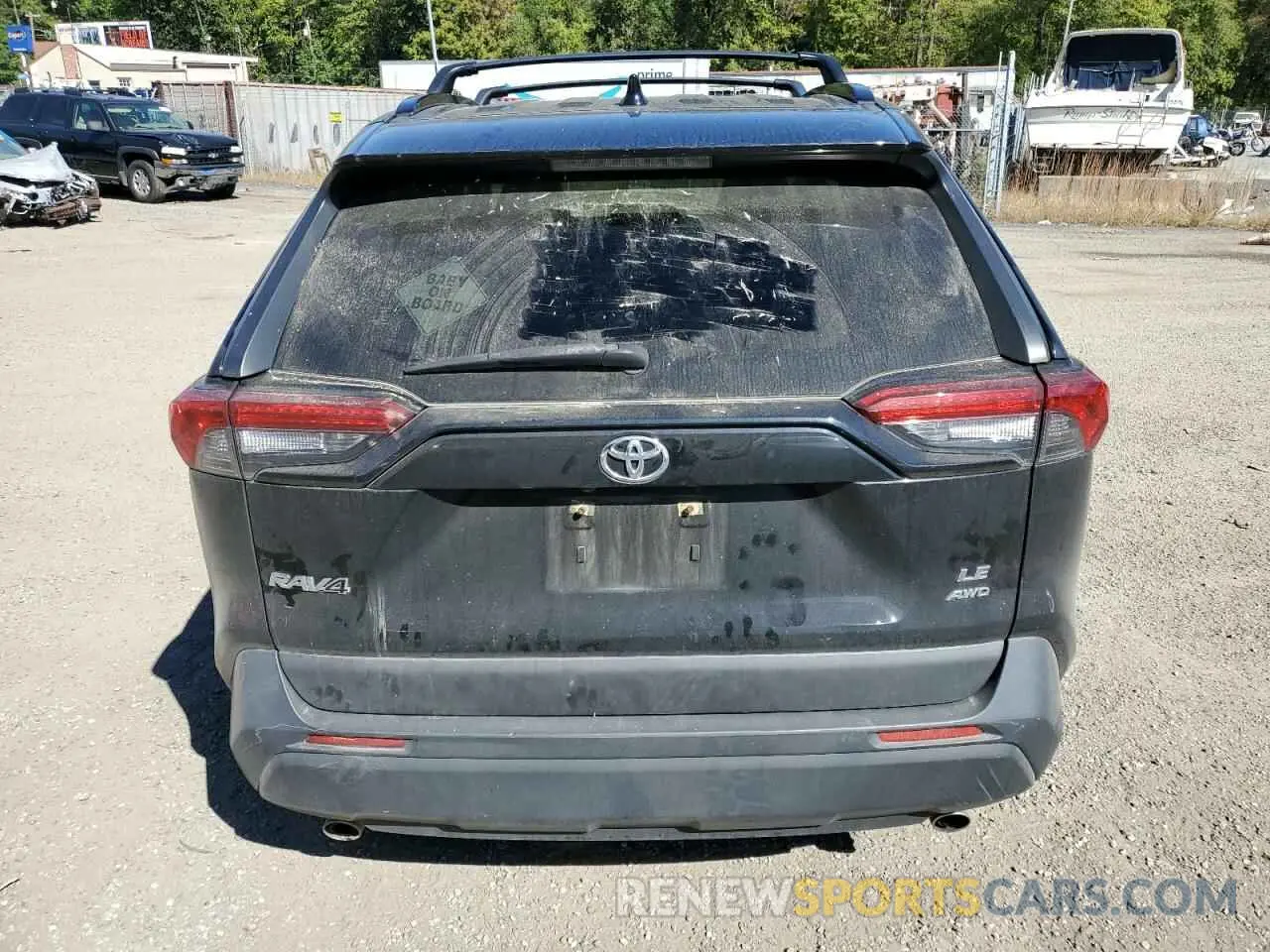 6 Photograph of a damaged car JTMG1RFV5KJ007302 TOYOTA RAV4 2019