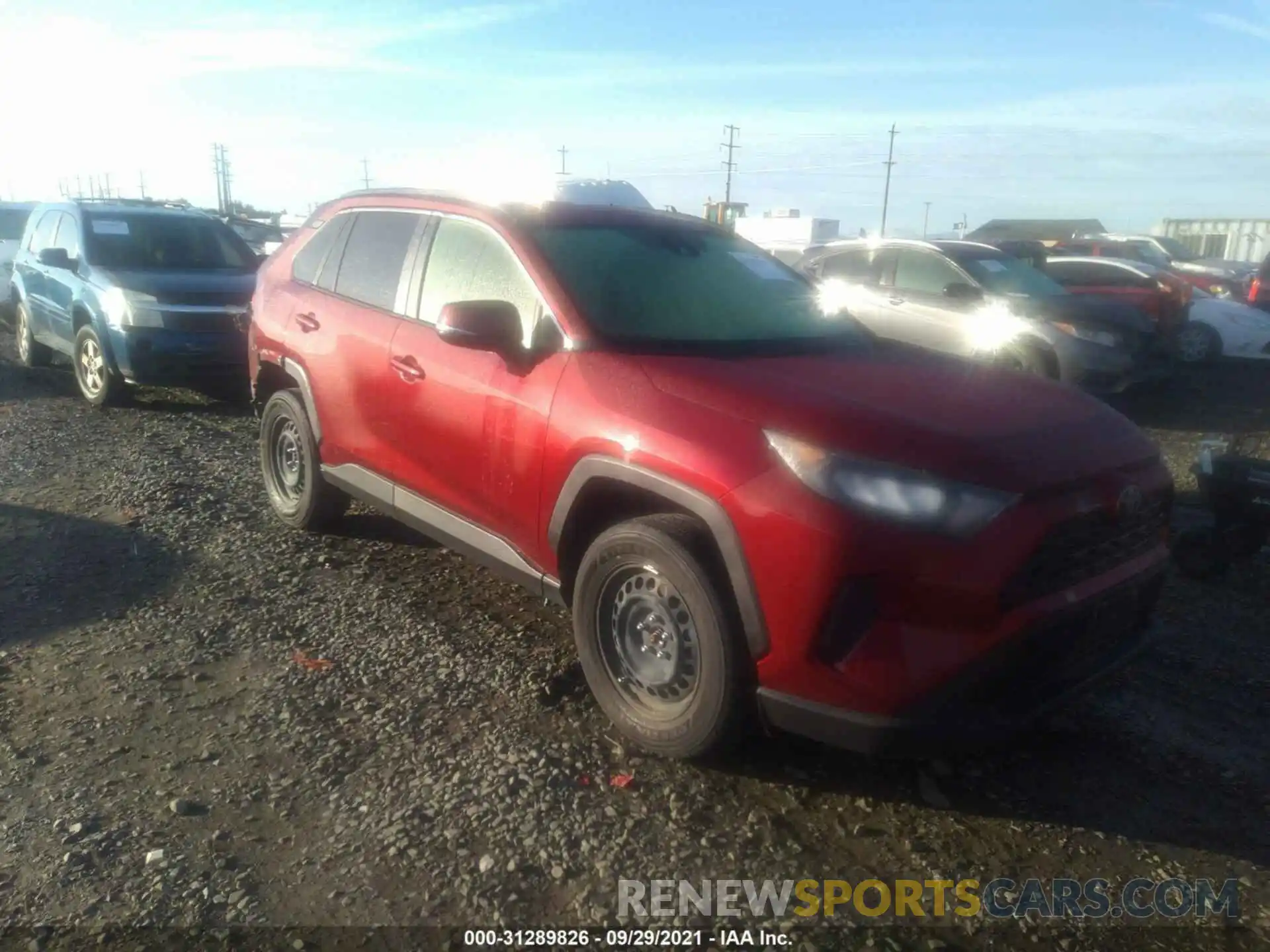 1 Photograph of a damaged car JTMG1RFV5KJ015691 TOYOTA RAV4 2019