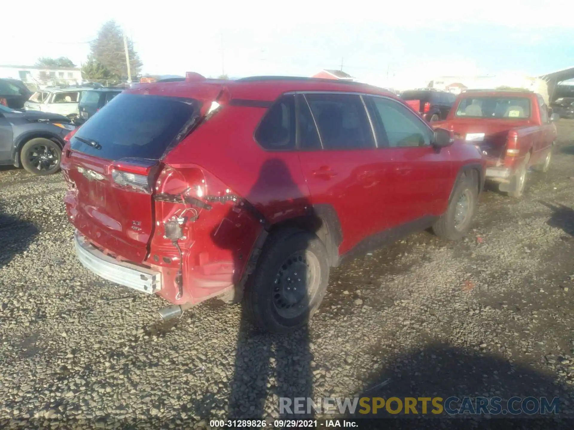 4 Photograph of a damaged car JTMG1RFV5KJ015691 TOYOTA RAV4 2019