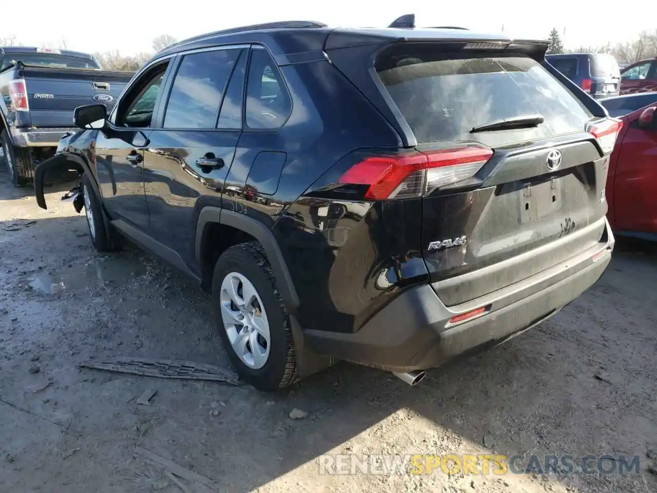 3 Photograph of a damaged car JTMG1RFV5KJ019742 TOYOTA RAV4 2019