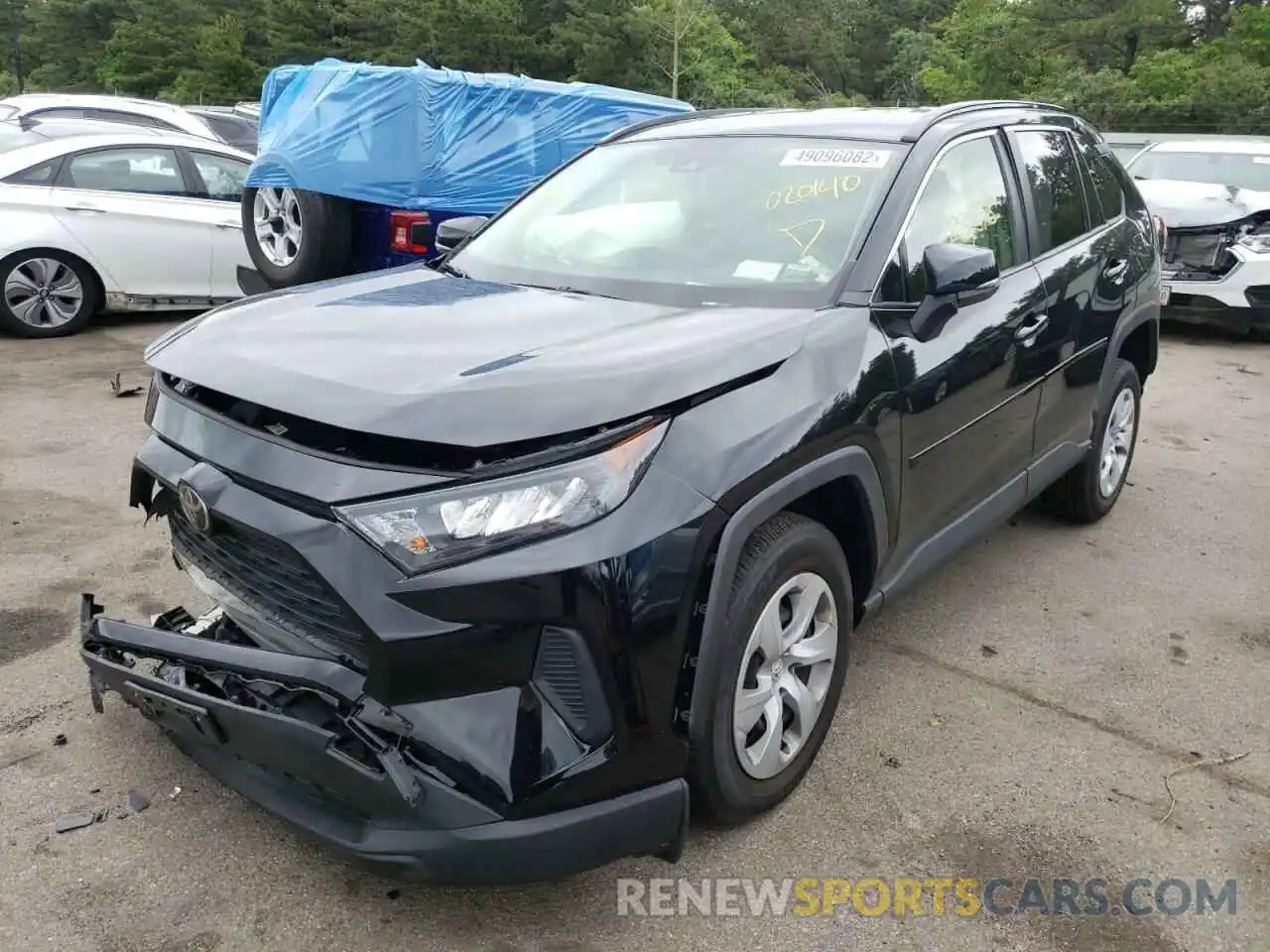 2 Photograph of a damaged car JTMG1RFV6KD020140 TOYOTA RAV4 2019