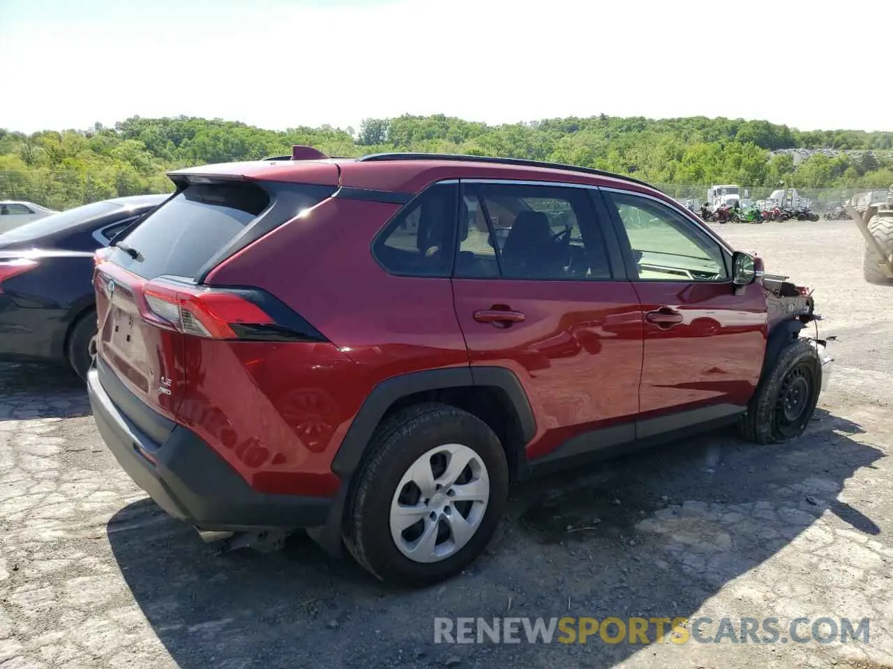 3 Photograph of a damaged car JTMG1RFV6KJ011147 TOYOTA RAV4 2019