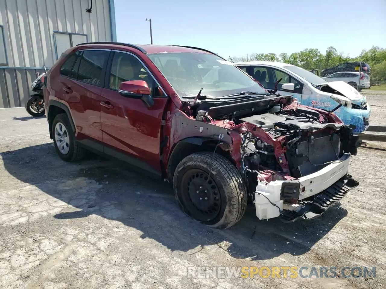 4 Photograph of a damaged car JTMG1RFV6KJ011147 TOYOTA RAV4 2019