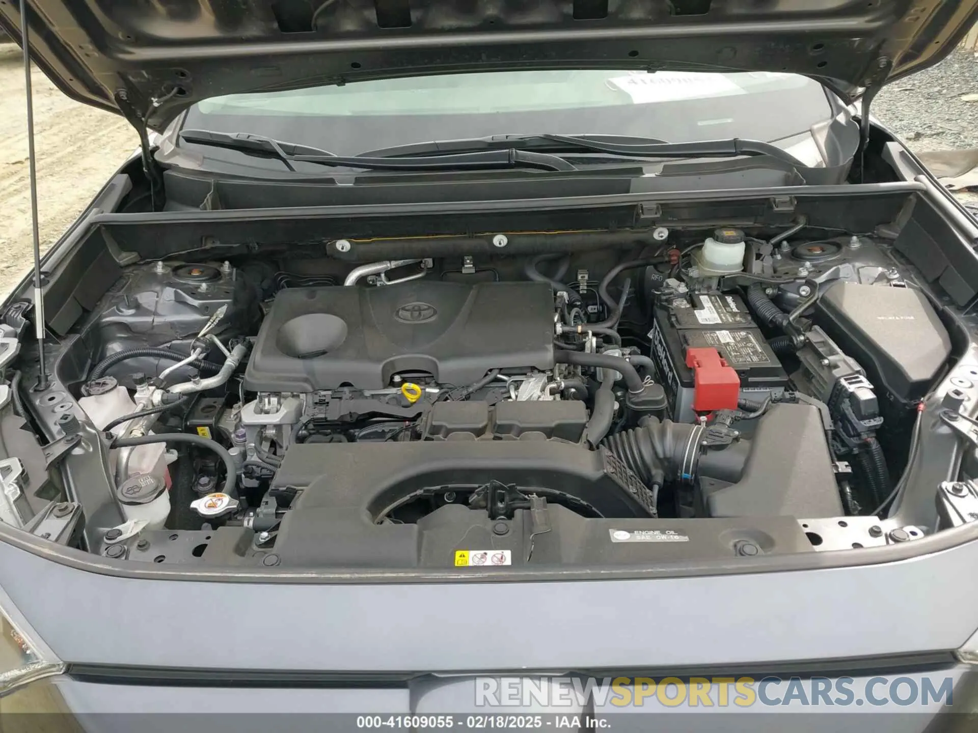 10 Photograph of a damaged car JTMG1RFV7KD017764 TOYOTA RAV4 2019