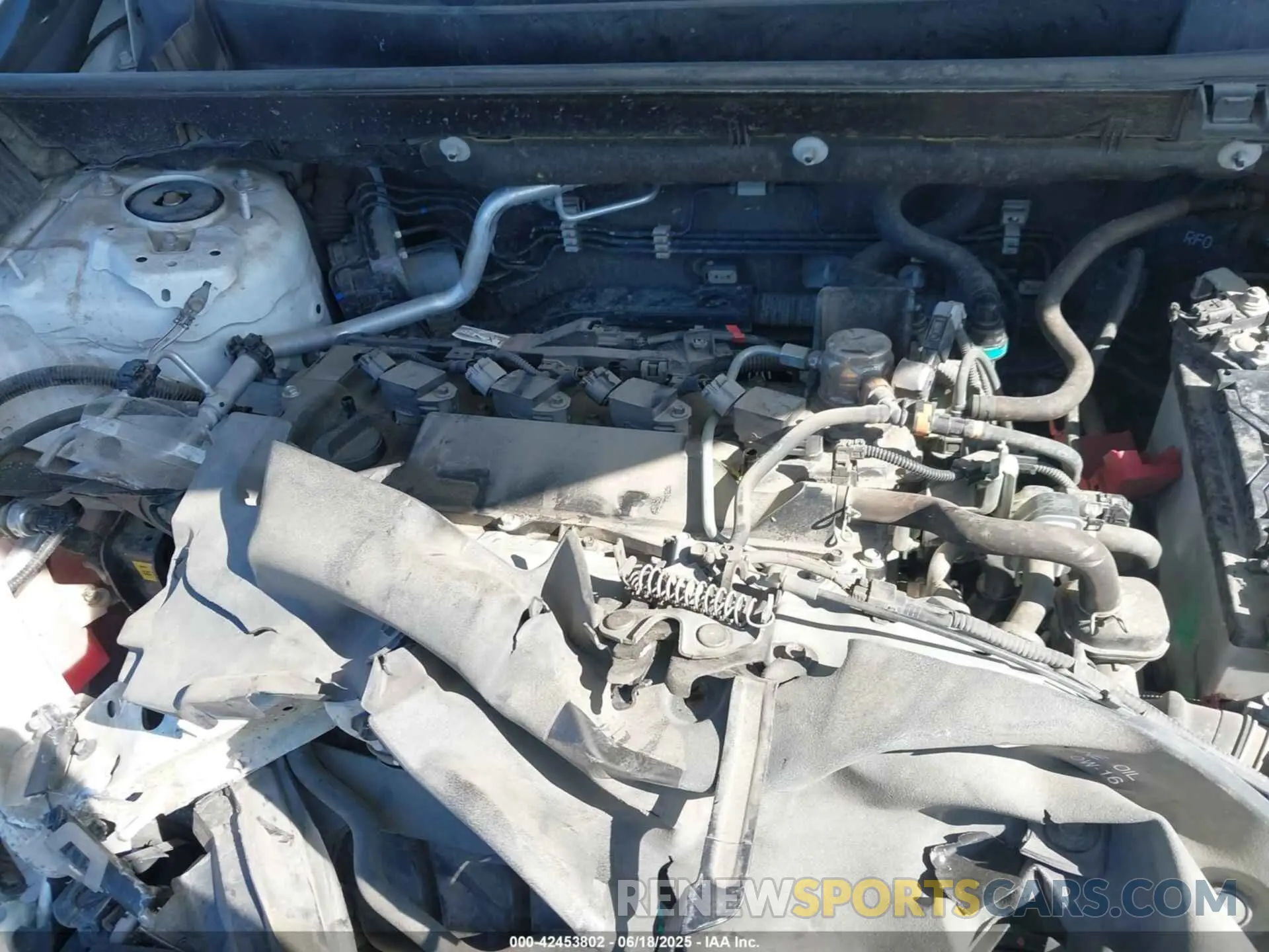 10 Photograph of a damaged car JTMG1RFV7KD037853 TOYOTA RAV4 2019