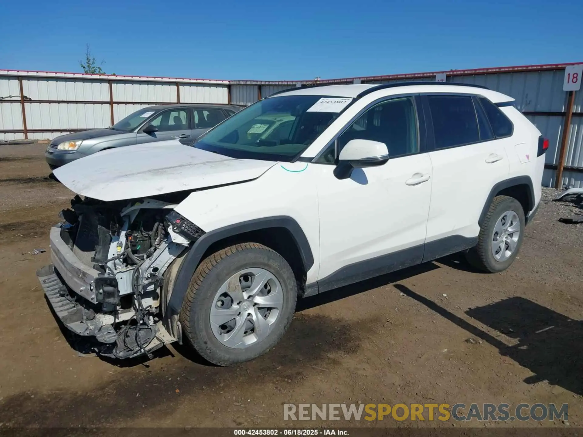 2 Photograph of a damaged car JTMG1RFV7KD037853 TOYOTA RAV4 2019