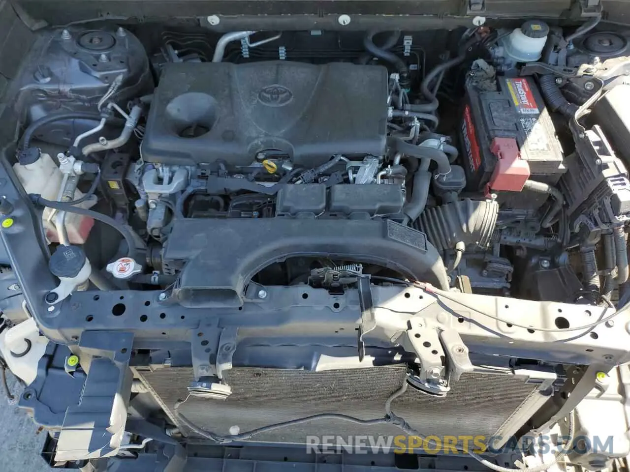 12 Photograph of a damaged car JTMG1RFV7KJ008225 TOYOTA RAV4 2019