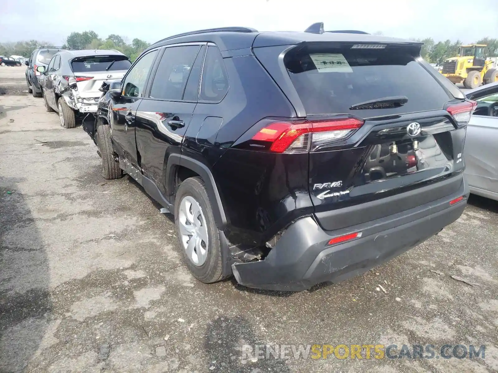 3 Photograph of a damaged car JTMG1RFV7KJ010153 TOYOTA RAV4 2019