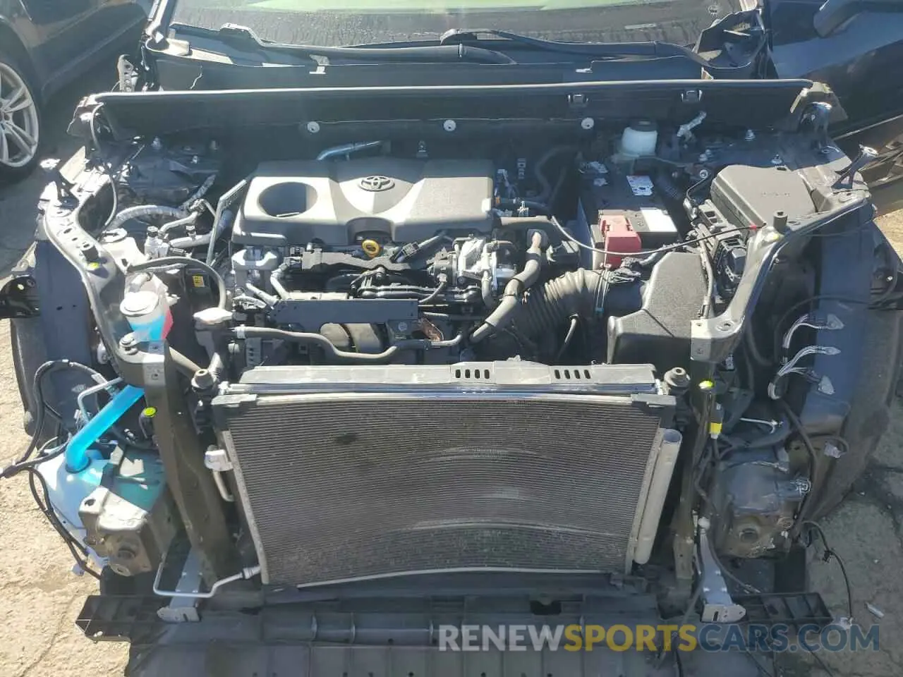 12 Photograph of a damaged car JTMG1RFV7KJ019385 TOYOTA RAV4 2019