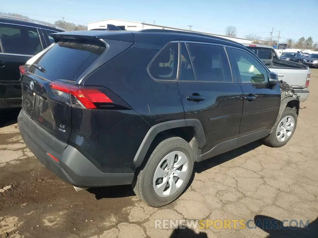 3 Photograph of a damaged car JTMG1RFV7KJ019385 TOYOTA RAV4 2019