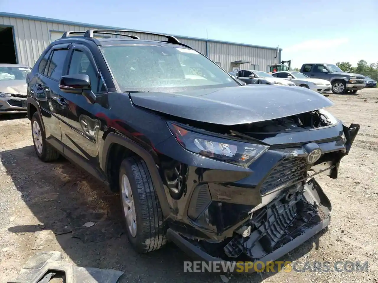 1 Photograph of a damaged car JTMG1RFV8KD003100 TOYOTA RAV4 2019