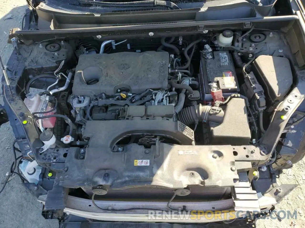 12 Photograph of a damaged car JTMG1RFV8KD010418 TOYOTA RAV4 2019