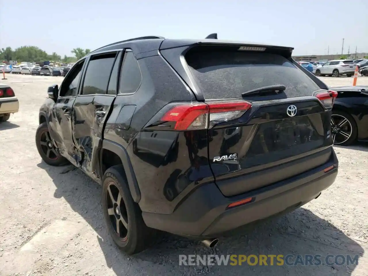 3 Photograph of a damaged car JTMG1RFV8KD024738 TOYOTA RAV4 2019