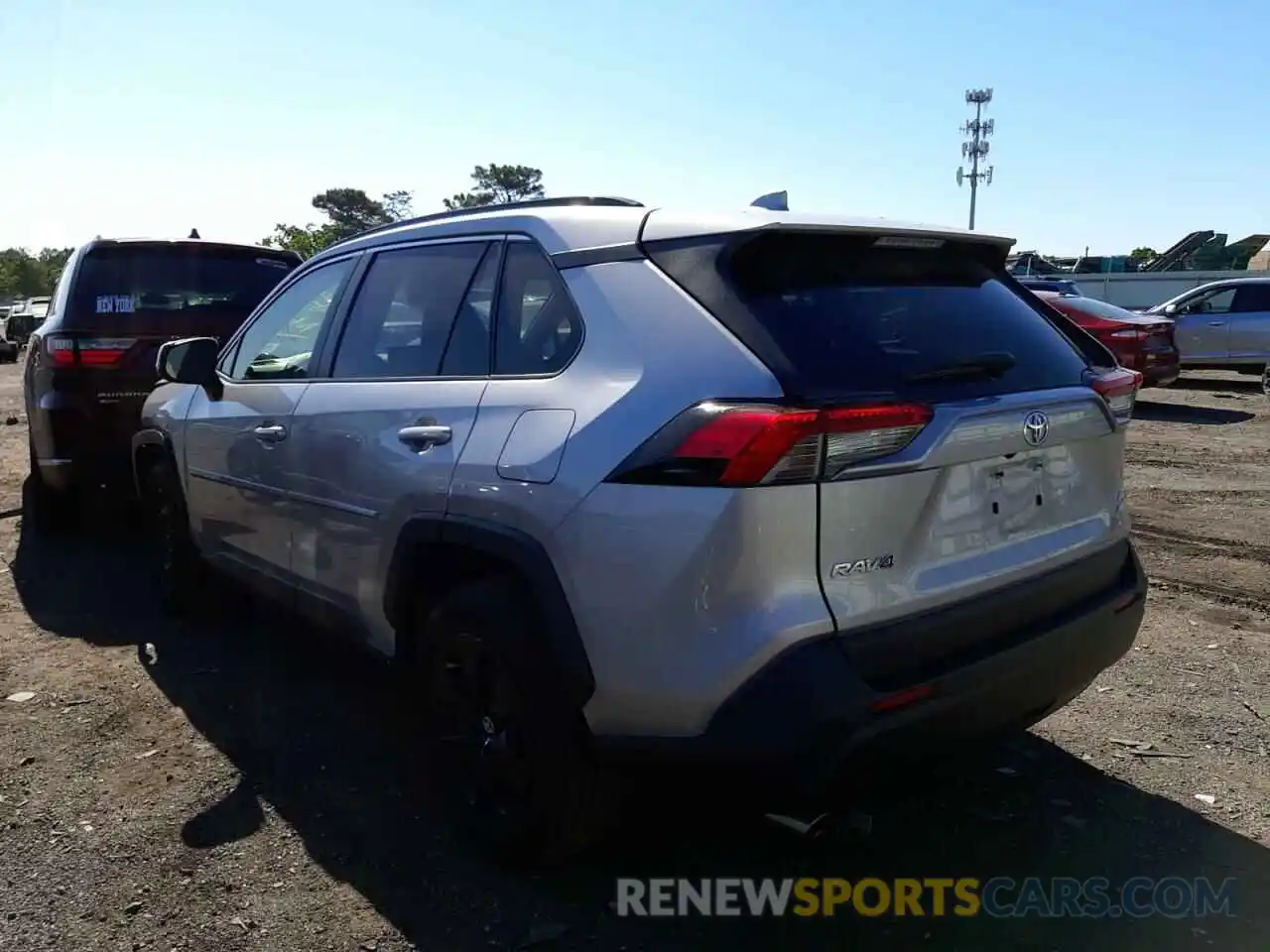 3 Photograph of a damaged car JTMG1RFV9KD015725 TOYOTA RAV4 2019