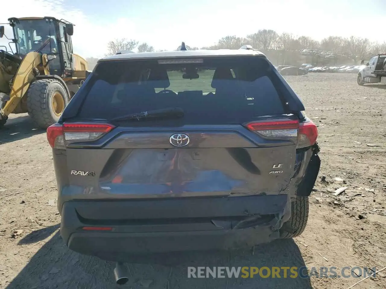 6 Photograph of a damaged car JTMG1RFV9KD022013 TOYOTA RAV4 2019