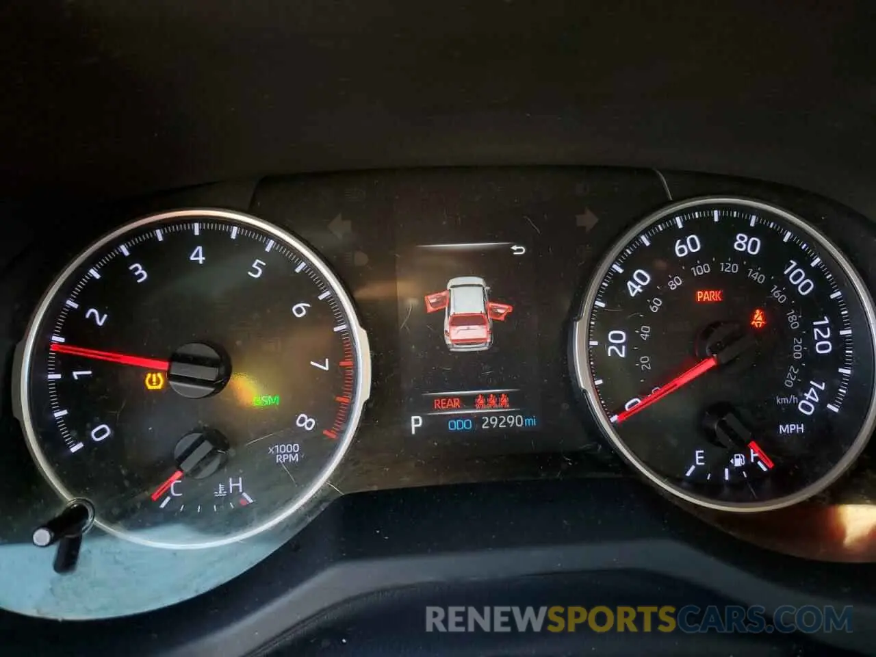 9 Photograph of a damaged car JTMG1RFV9KD022013 TOYOTA RAV4 2019