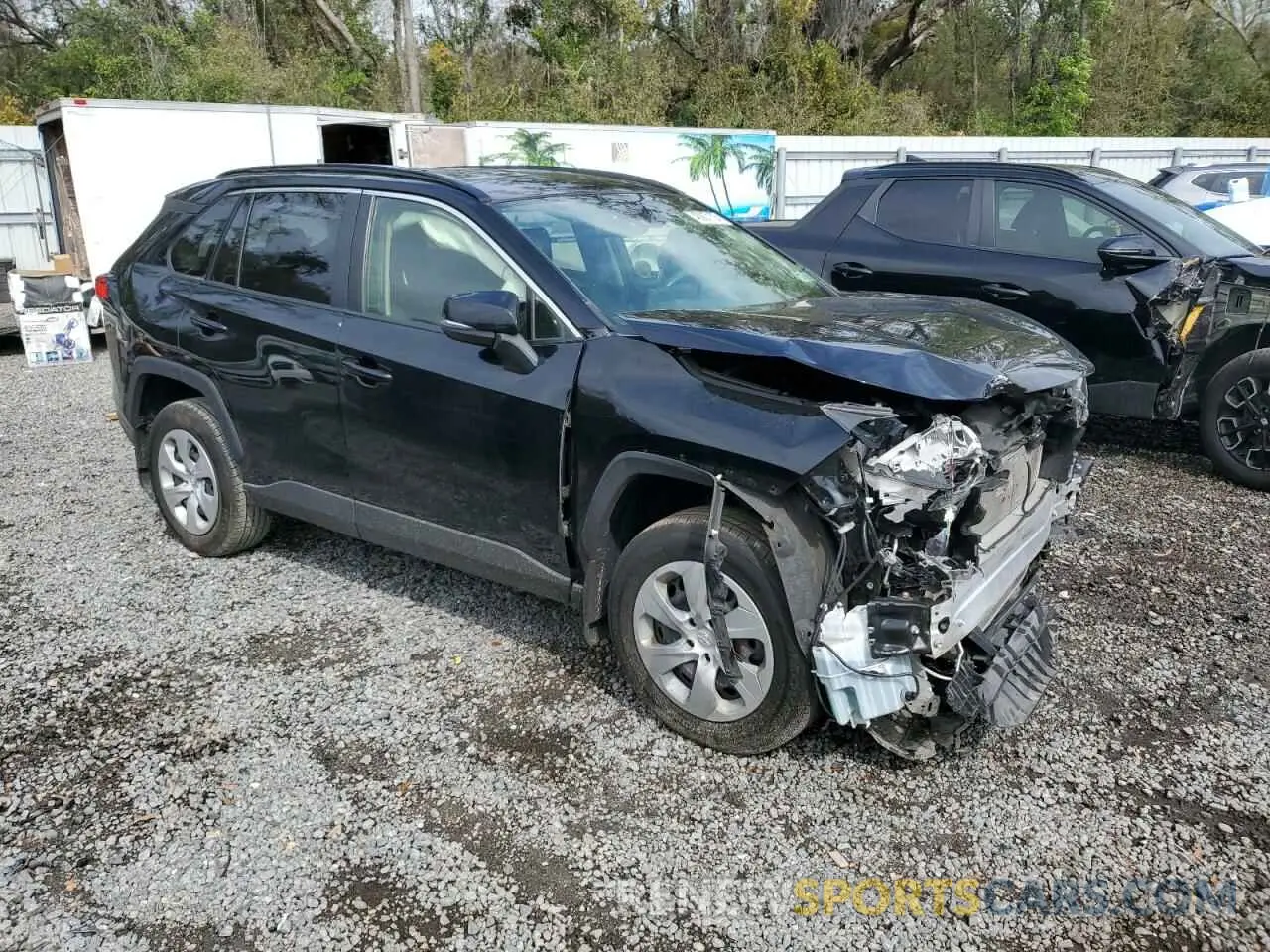 4 Photograph of a damaged car JTMG1RFV9KD521068 TOYOTA RAV4 2019