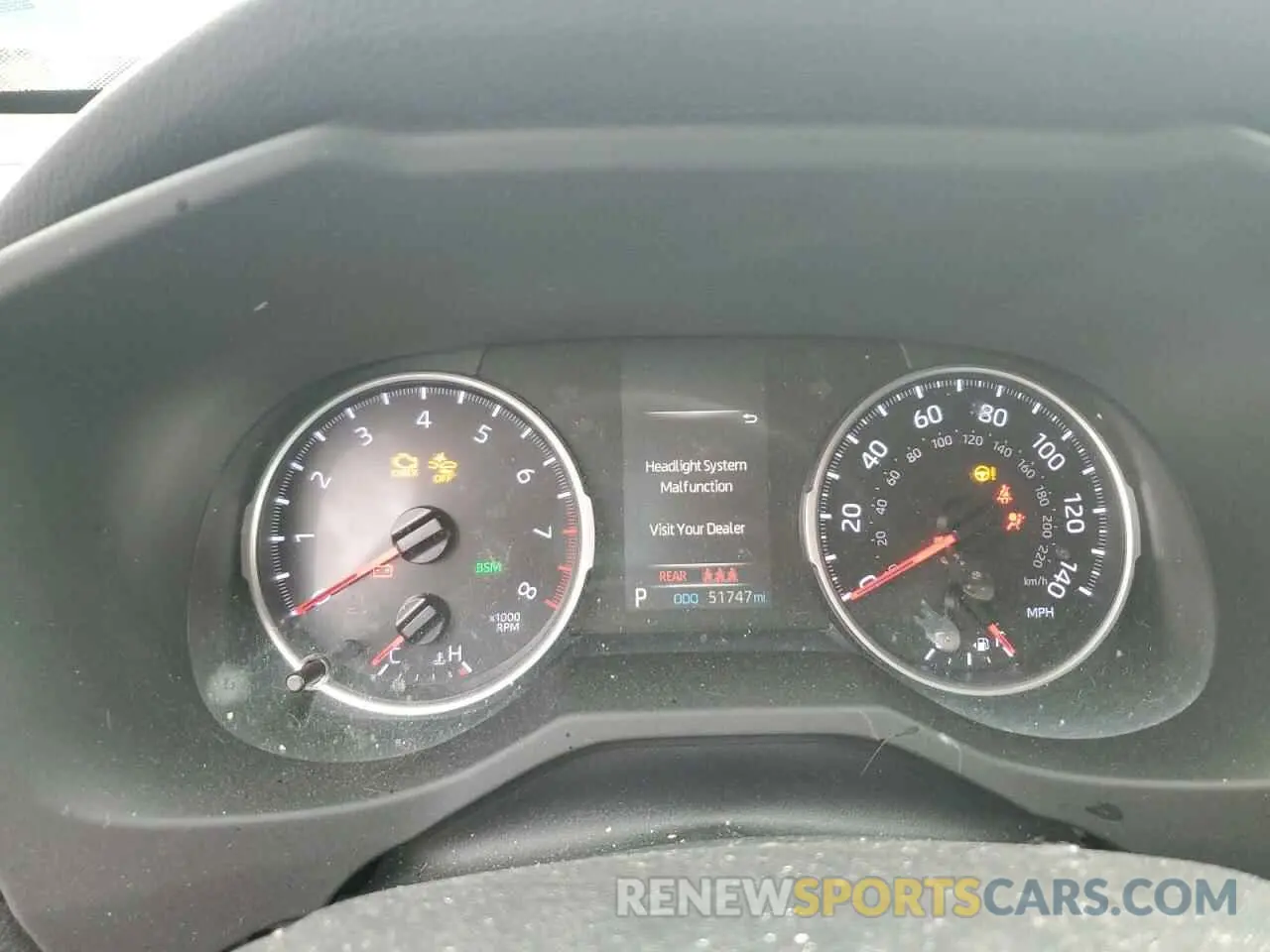 9 Photograph of a damaged car JTMG1RFV9KD521068 TOYOTA RAV4 2019
