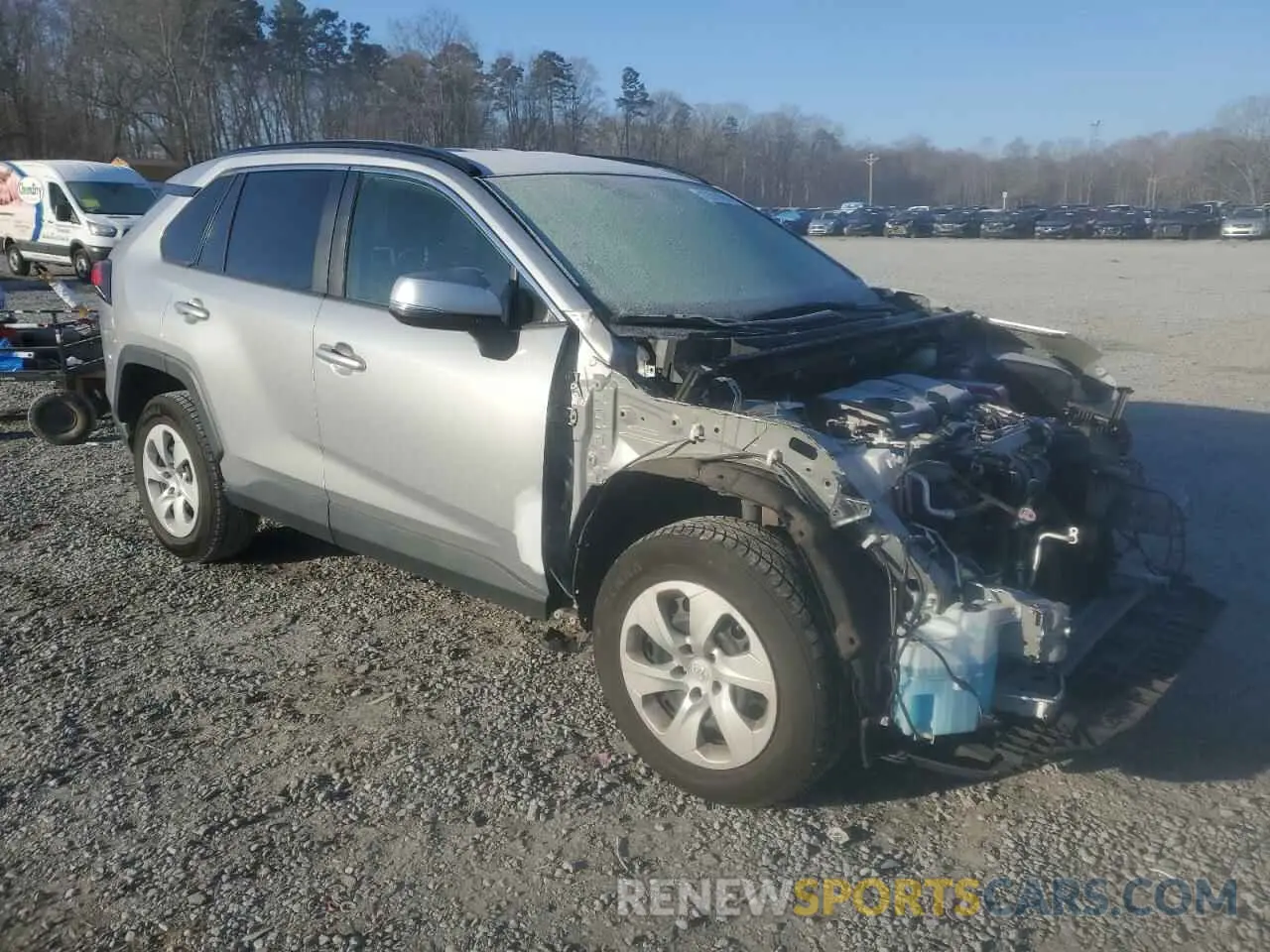 4 Photograph of a damaged car JTMG1RFV9KJ007366 TOYOTA RAV4 2019