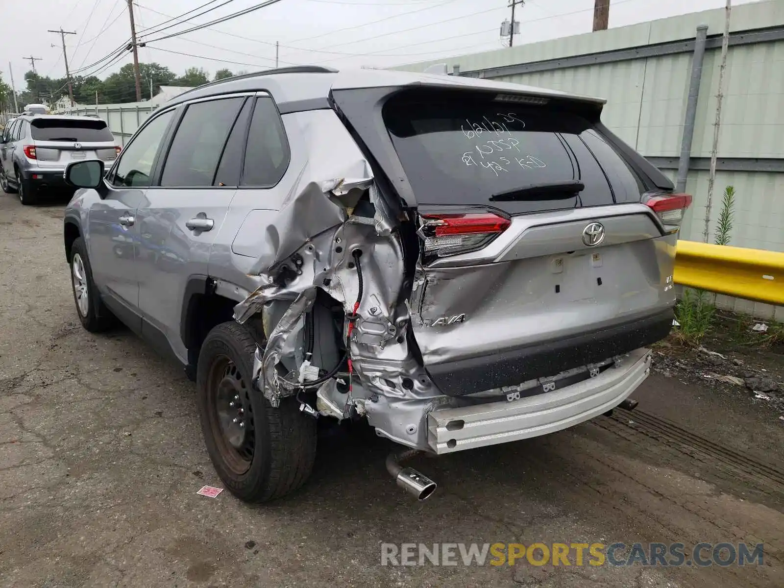 3 Photograph of a damaged car JTMG1RFVXKD005088 TOYOTA RAV4 2019