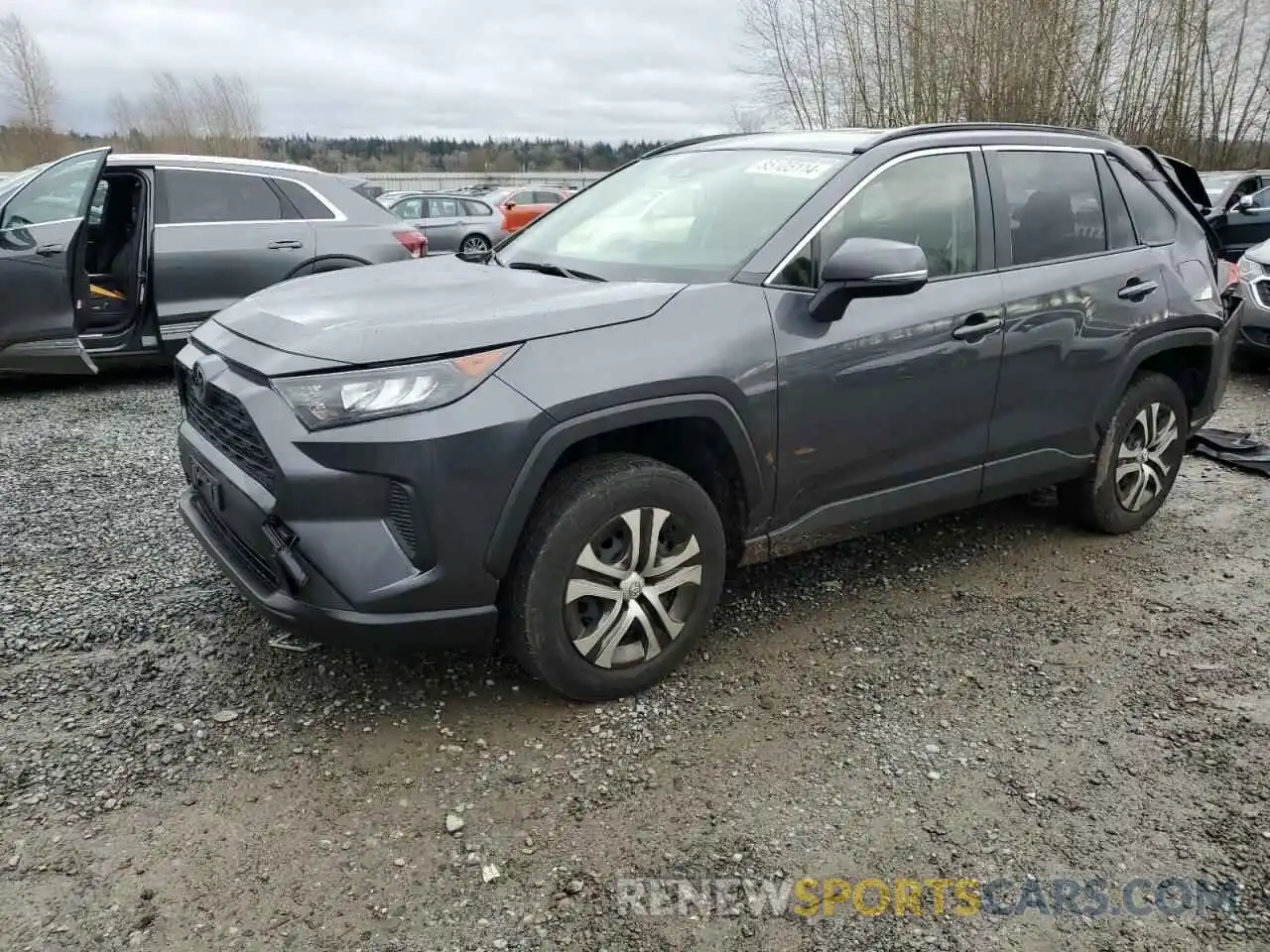 1 Photograph of a damaged car JTMG1RFVXKD020822 TOYOTA RAV4 2019