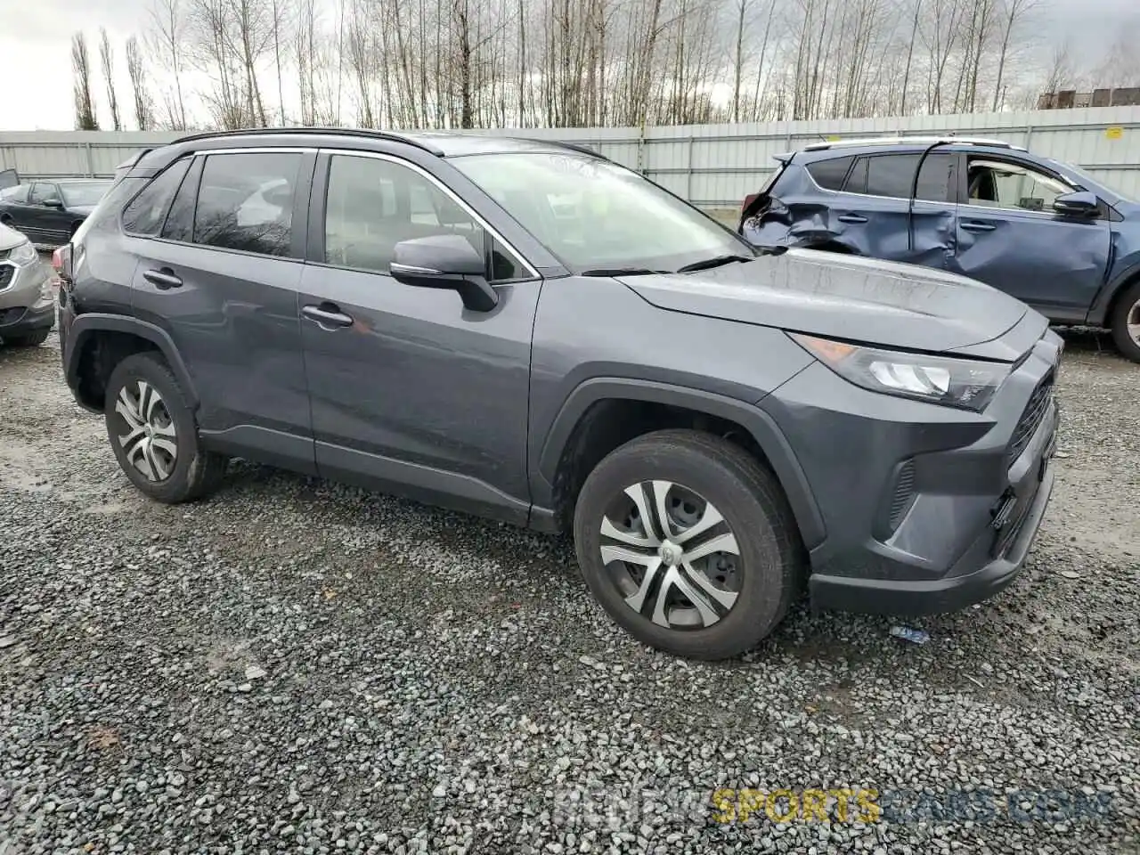 4 Photograph of a damaged car JTMG1RFVXKD020822 TOYOTA RAV4 2019