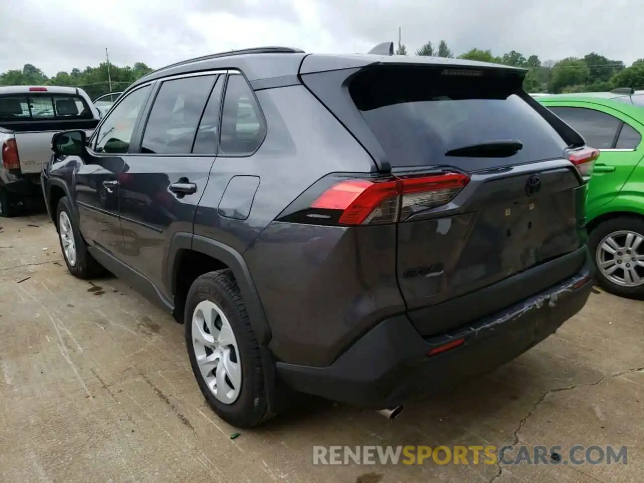 3 Photograph of a damaged car JTMG1RFVXKD045591 TOYOTA RAV4 2019