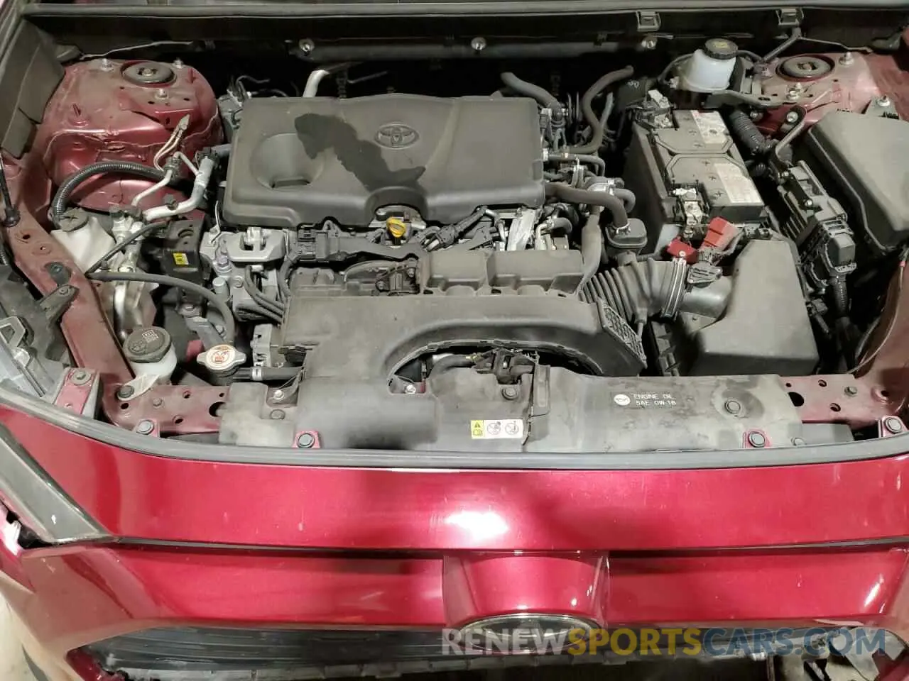 12 Photograph of a damaged car JTMG1RFVXKJ004296 TOYOTA RAV4 2019
