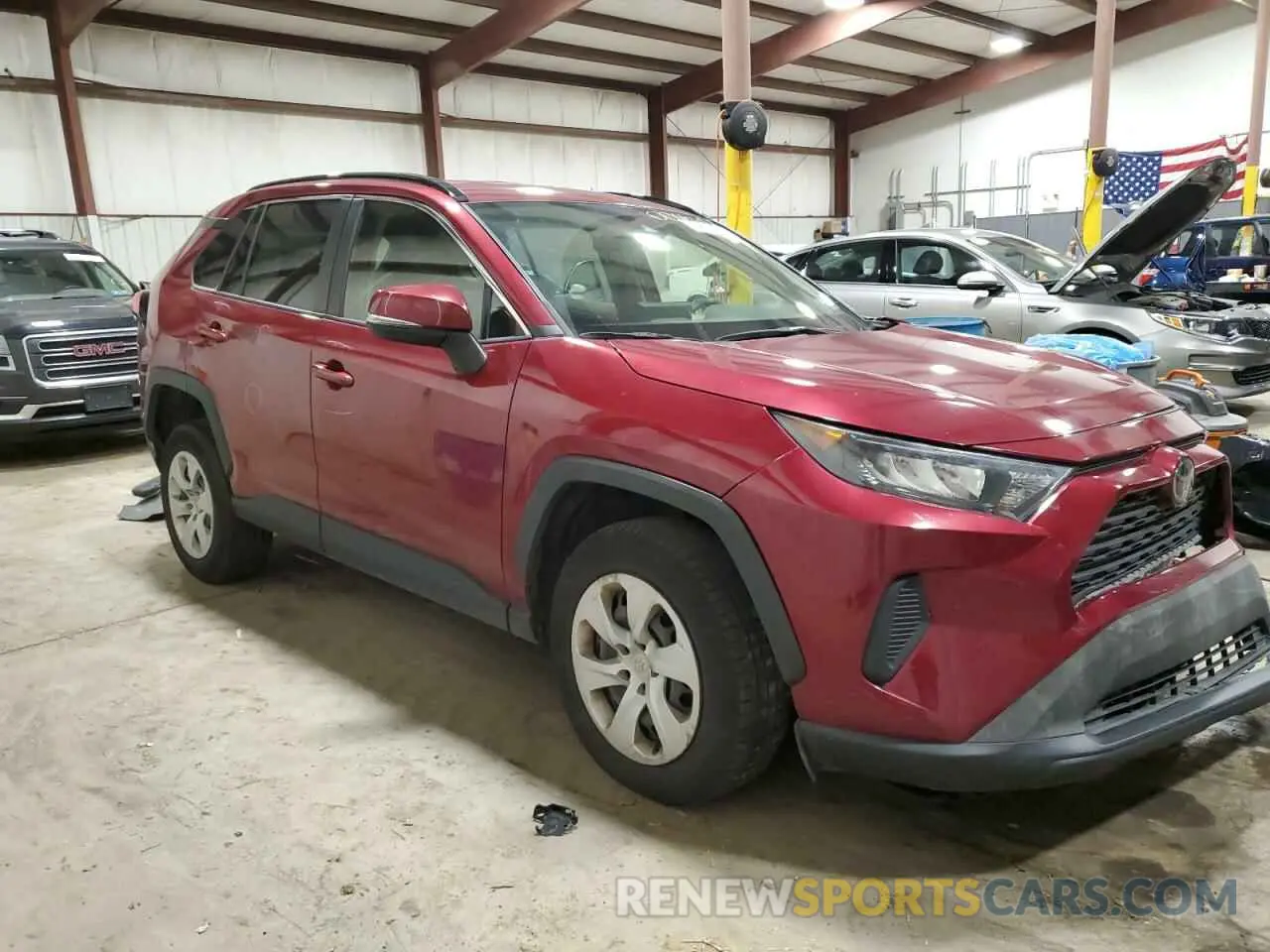 4 Photograph of a damaged car JTMG1RFVXKJ004296 TOYOTA RAV4 2019