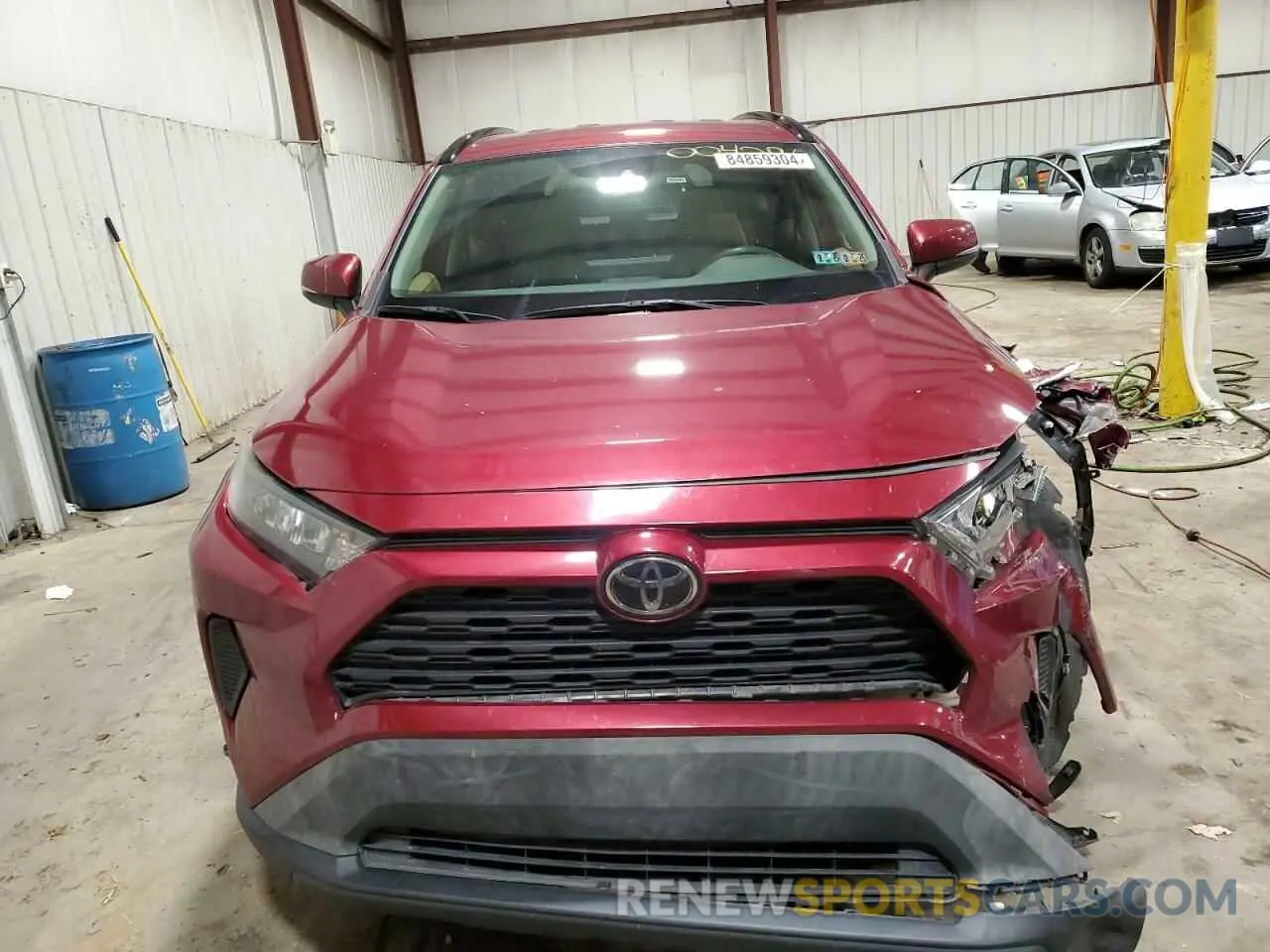 5 Photograph of a damaged car JTMG1RFVXKJ004296 TOYOTA RAV4 2019