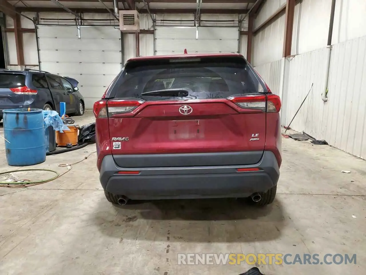 6 Photograph of a damaged car JTMG1RFVXKJ004296 TOYOTA RAV4 2019