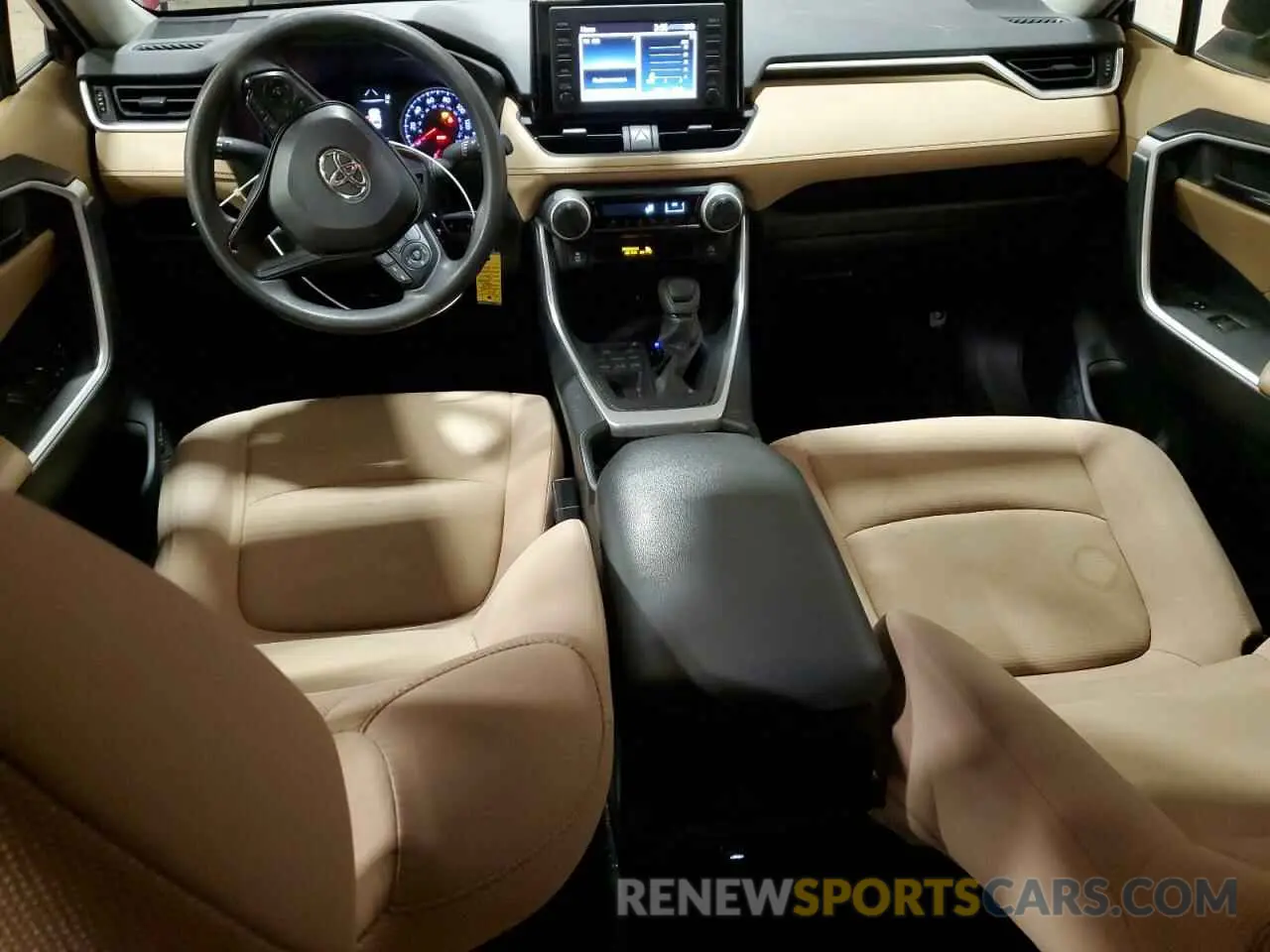 8 Photograph of a damaged car JTMG1RFVXKJ004296 TOYOTA RAV4 2019