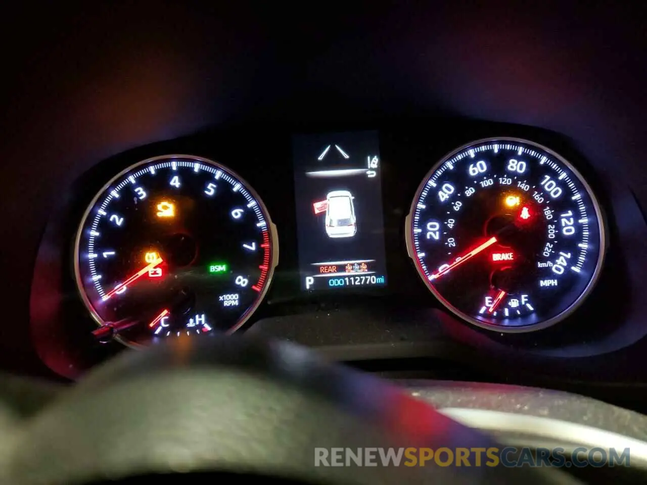 9 Photograph of a damaged car JTMG1RFVXKJ004296 TOYOTA RAV4 2019