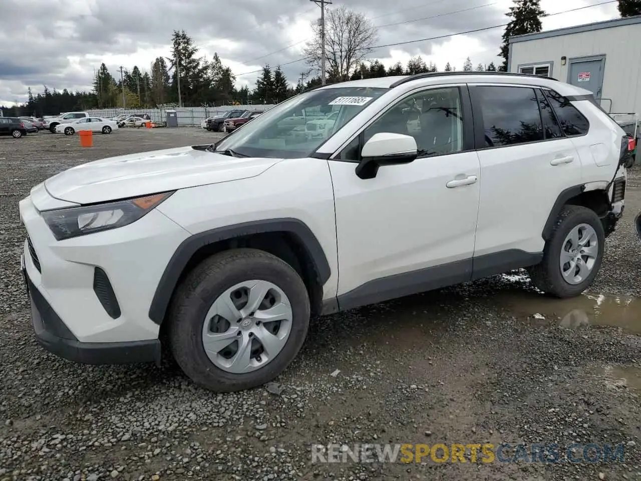 1 Photograph of a damaged car JTMG1RFVXKJ005142 TOYOTA RAV4 2019