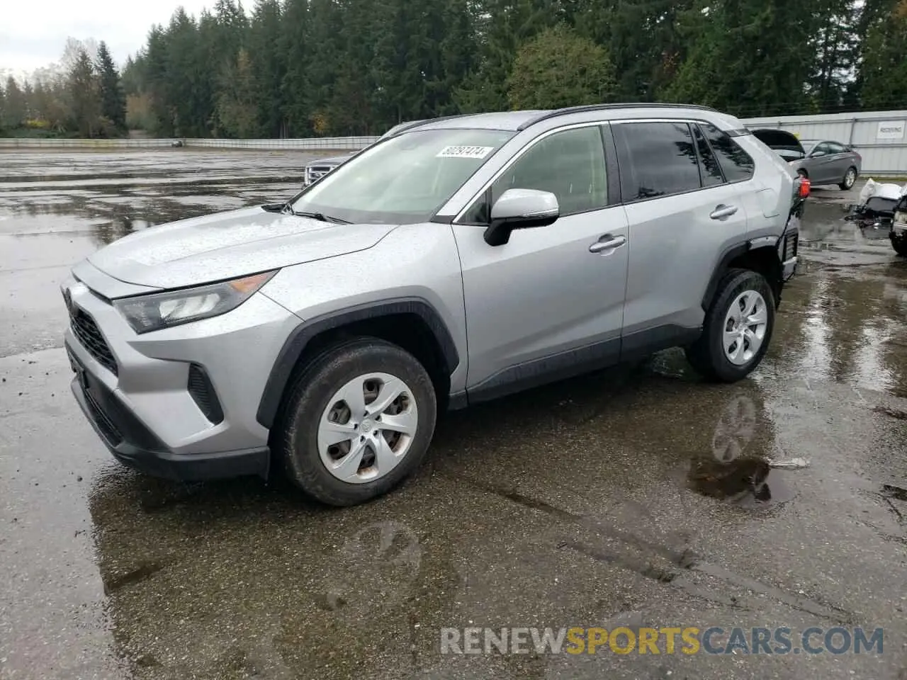 1 Photograph of a damaged car JTMG1RFVXKJ015699 TOYOTA RAV4 2019