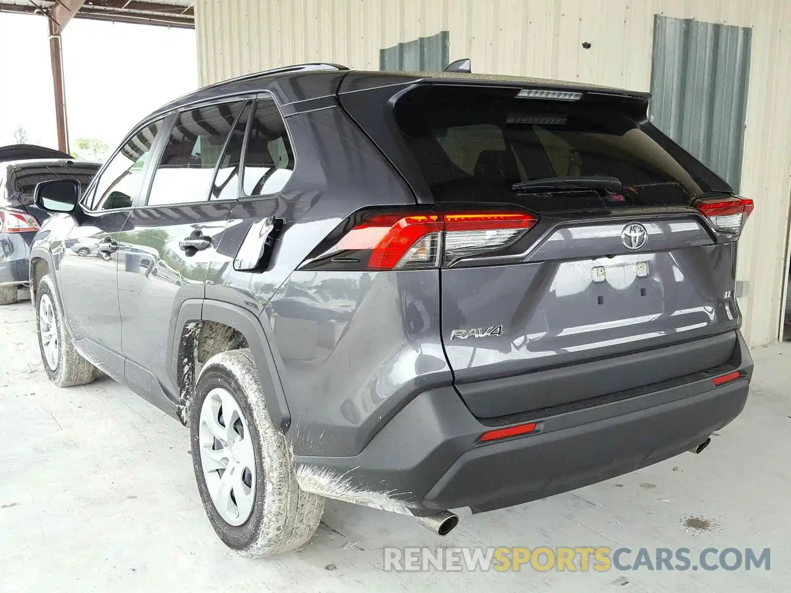 3 Photograph of a damaged car JTMH1RFV0KD022096 TOYOTA RAV4 2019