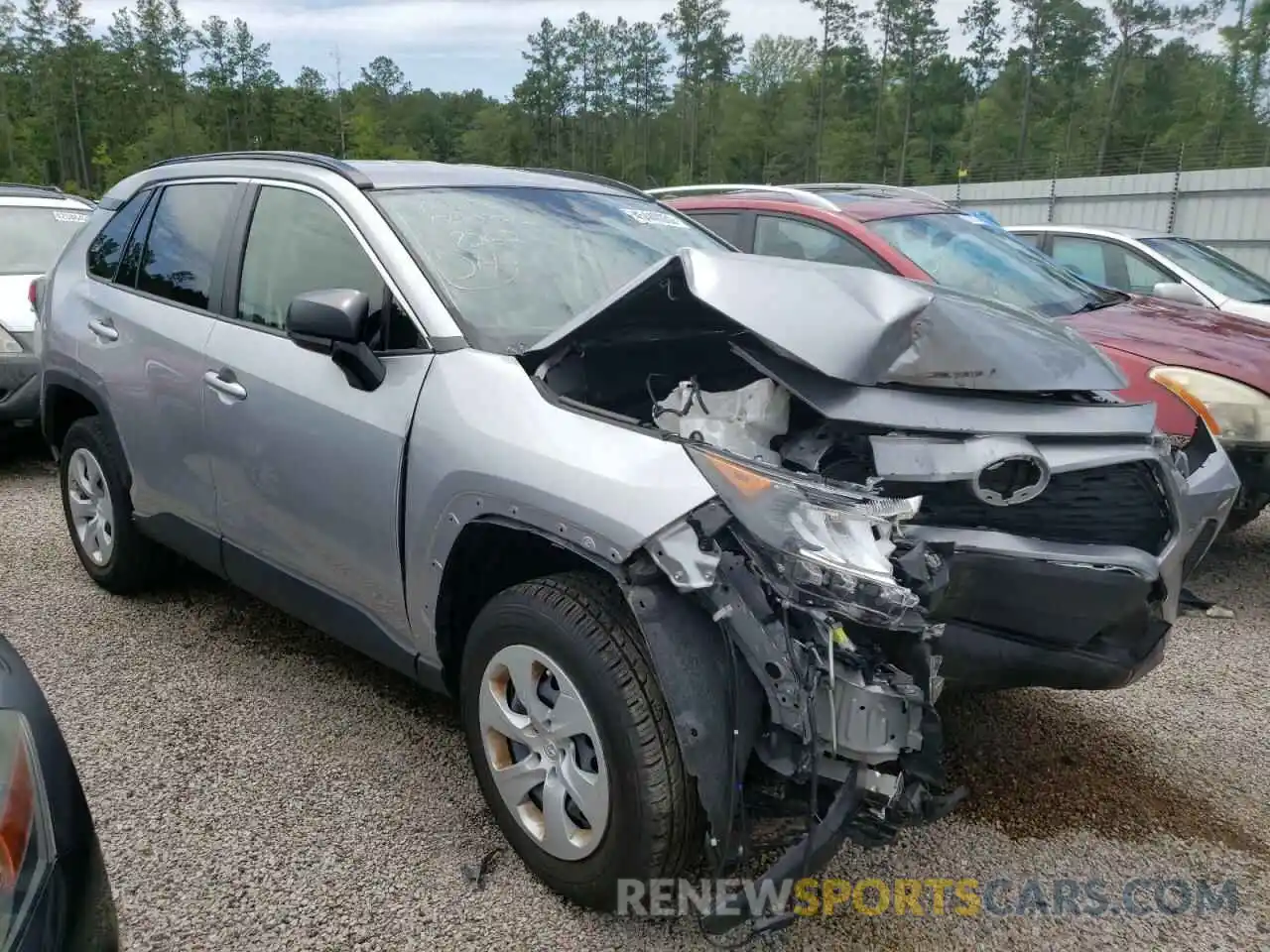 2 Photograph of a damaged car JTMH1RFV0KD508262 TOYOTA RAV4 2019