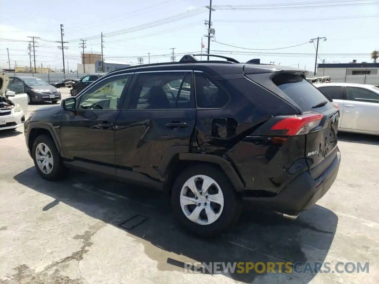 3 Photograph of a damaged car JTMH1RFV0KJ004246 TOYOTA RAV4 2019